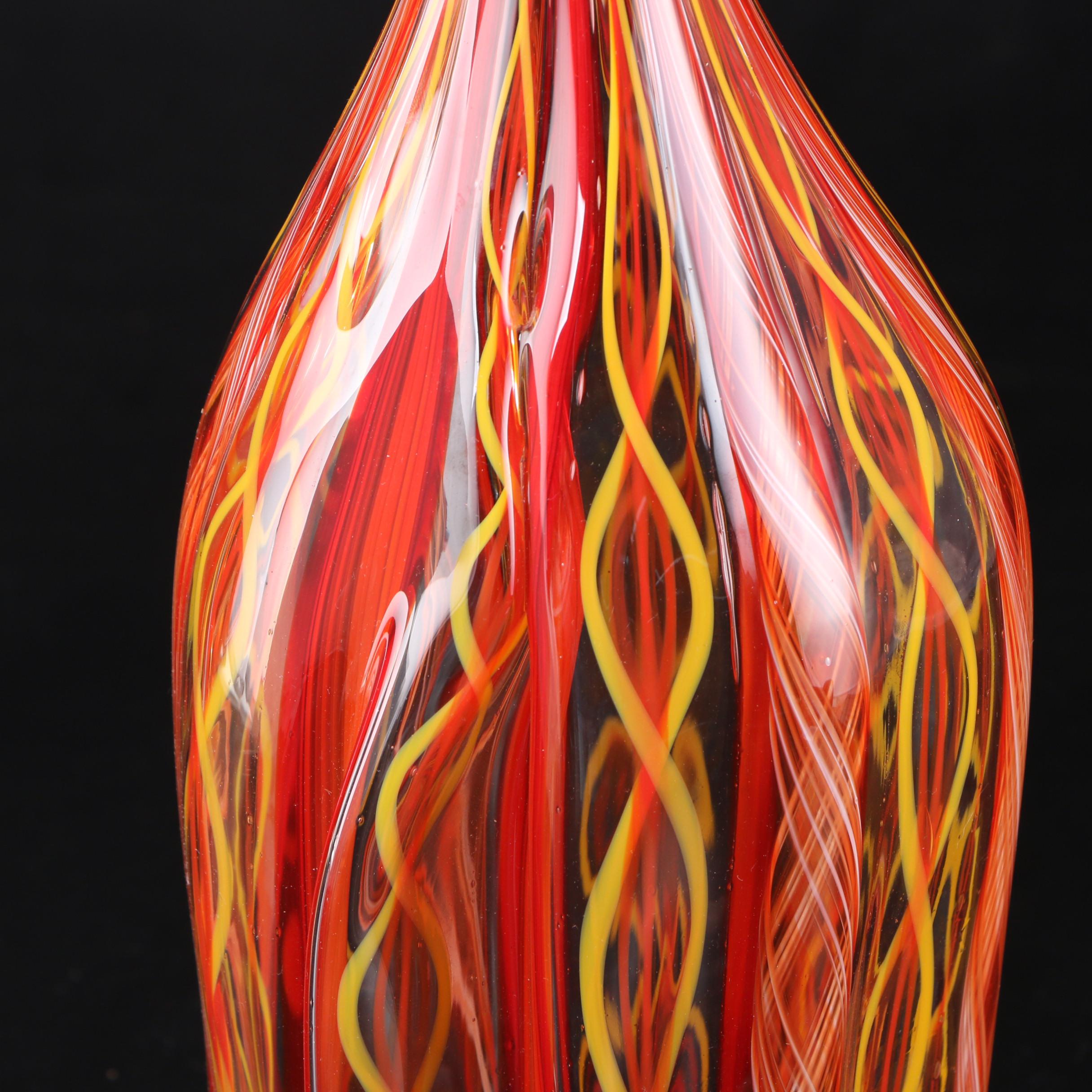 Darren Goodman Handblown Glass "Ferrari Vetrobottle," 2009