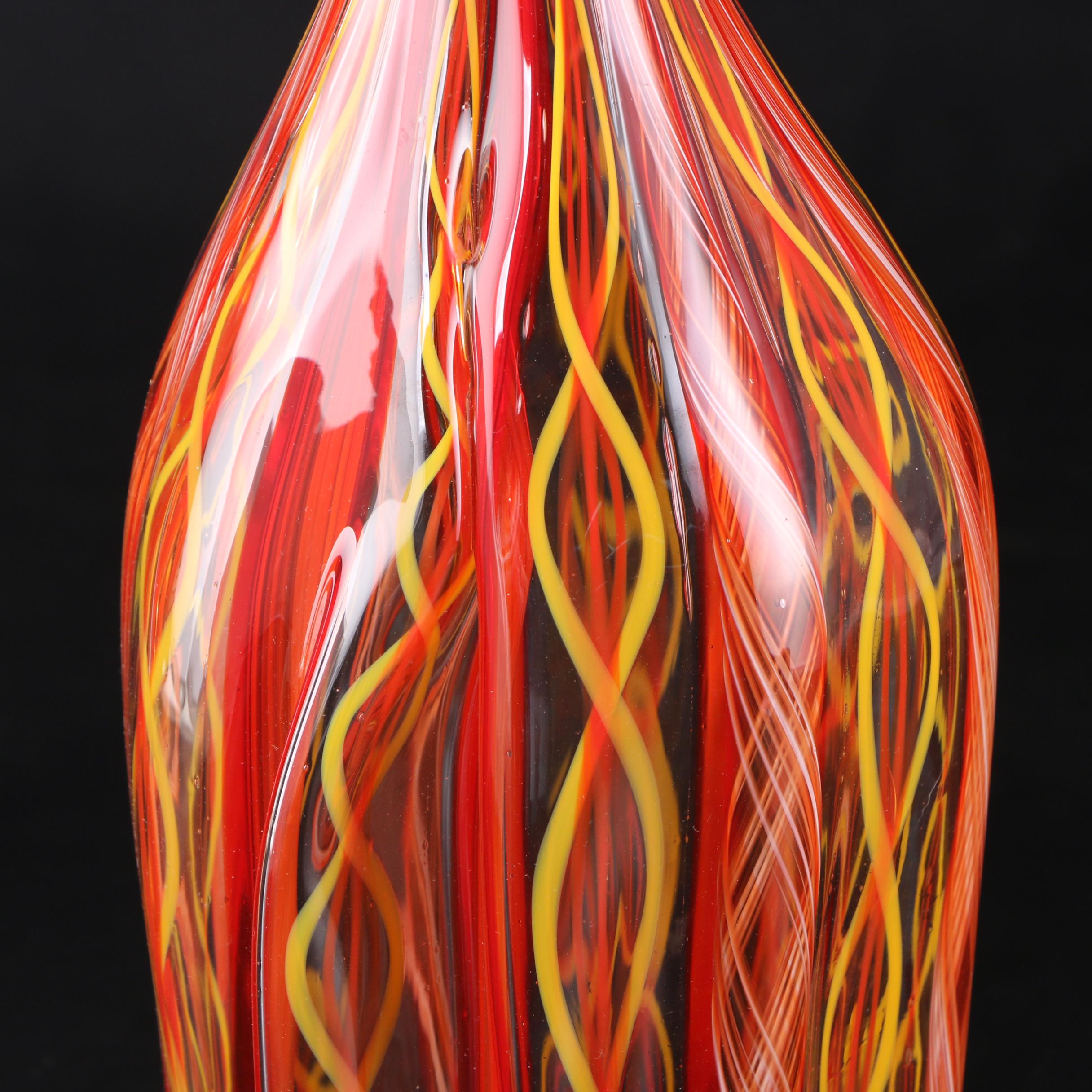 Darren Goodman Handblown Glass "Ferrari Vetrobottle," 2009