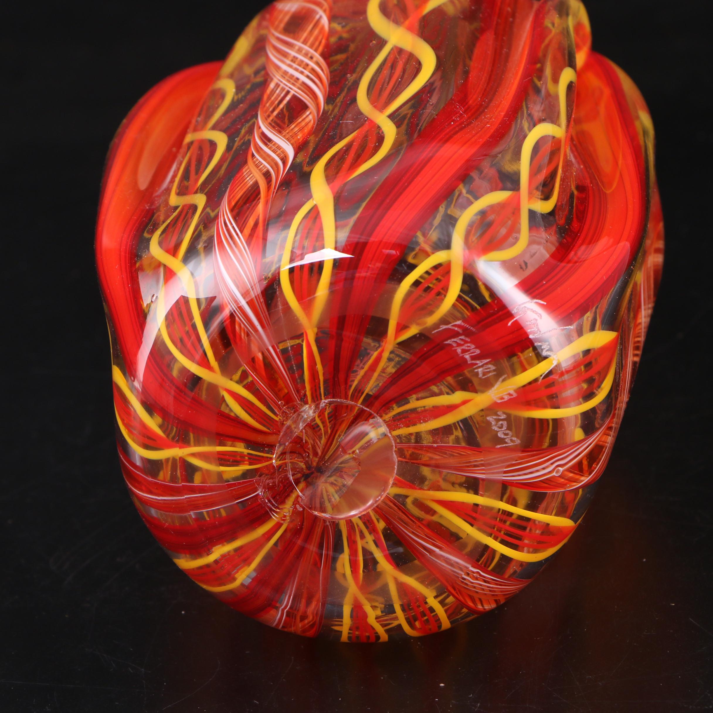 Darren Goodman Handblown Glass "Ferrari Vetrobottle," 2009