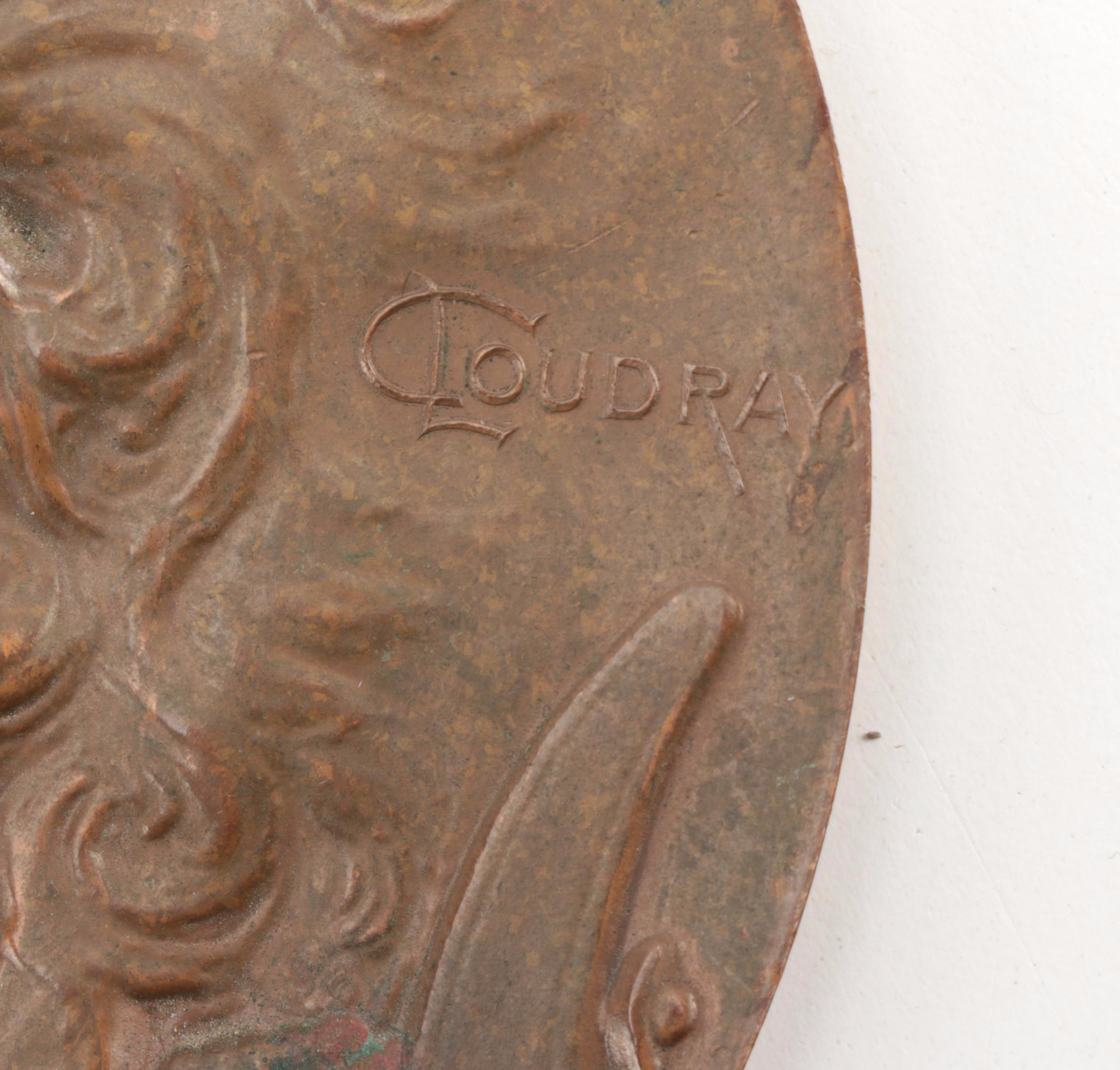 L. Coudray "Orpheus" Bronze Medal from Exposition Universelle, 1900