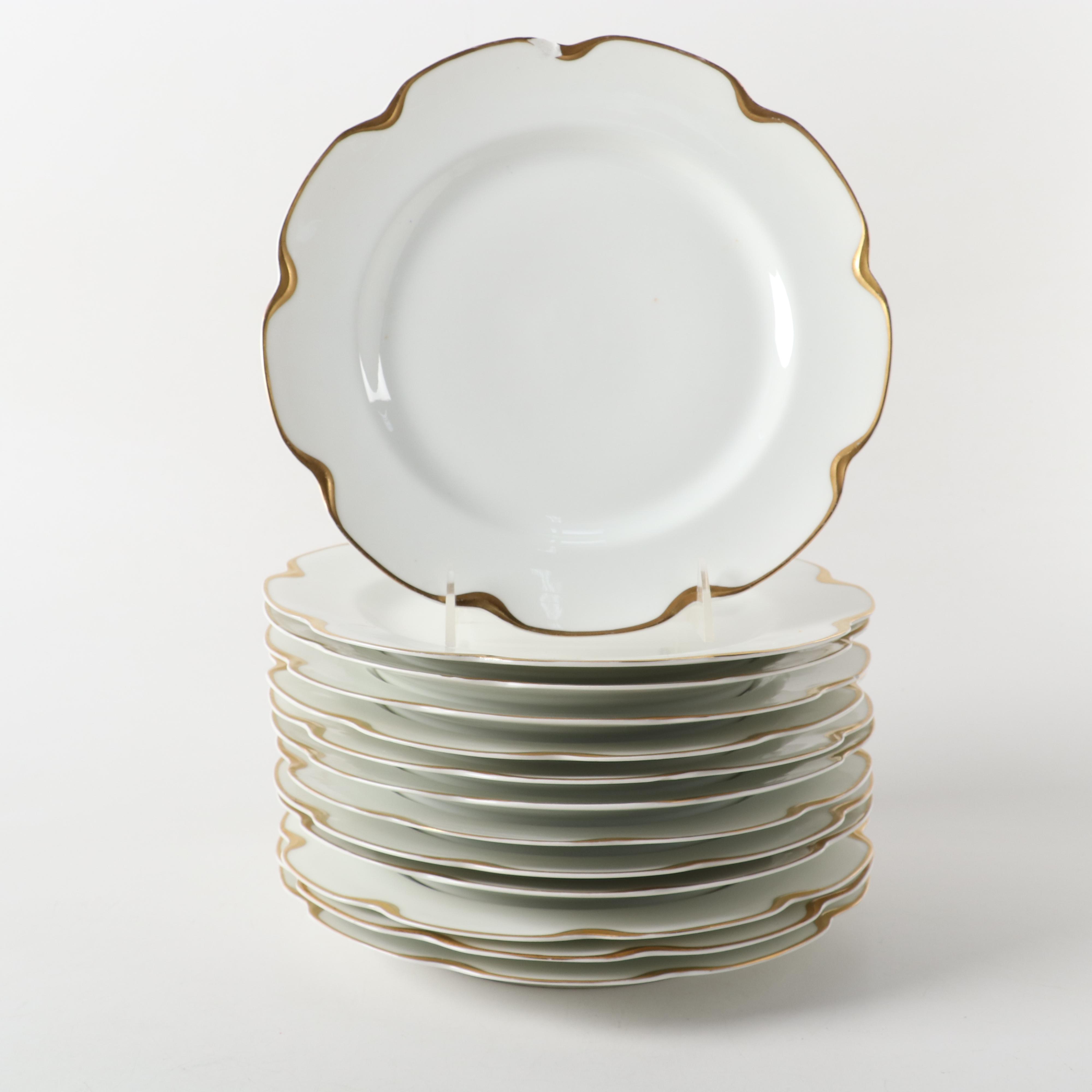 Haviland & Co. "Silver Anniversary" Porcelain Dinnerware