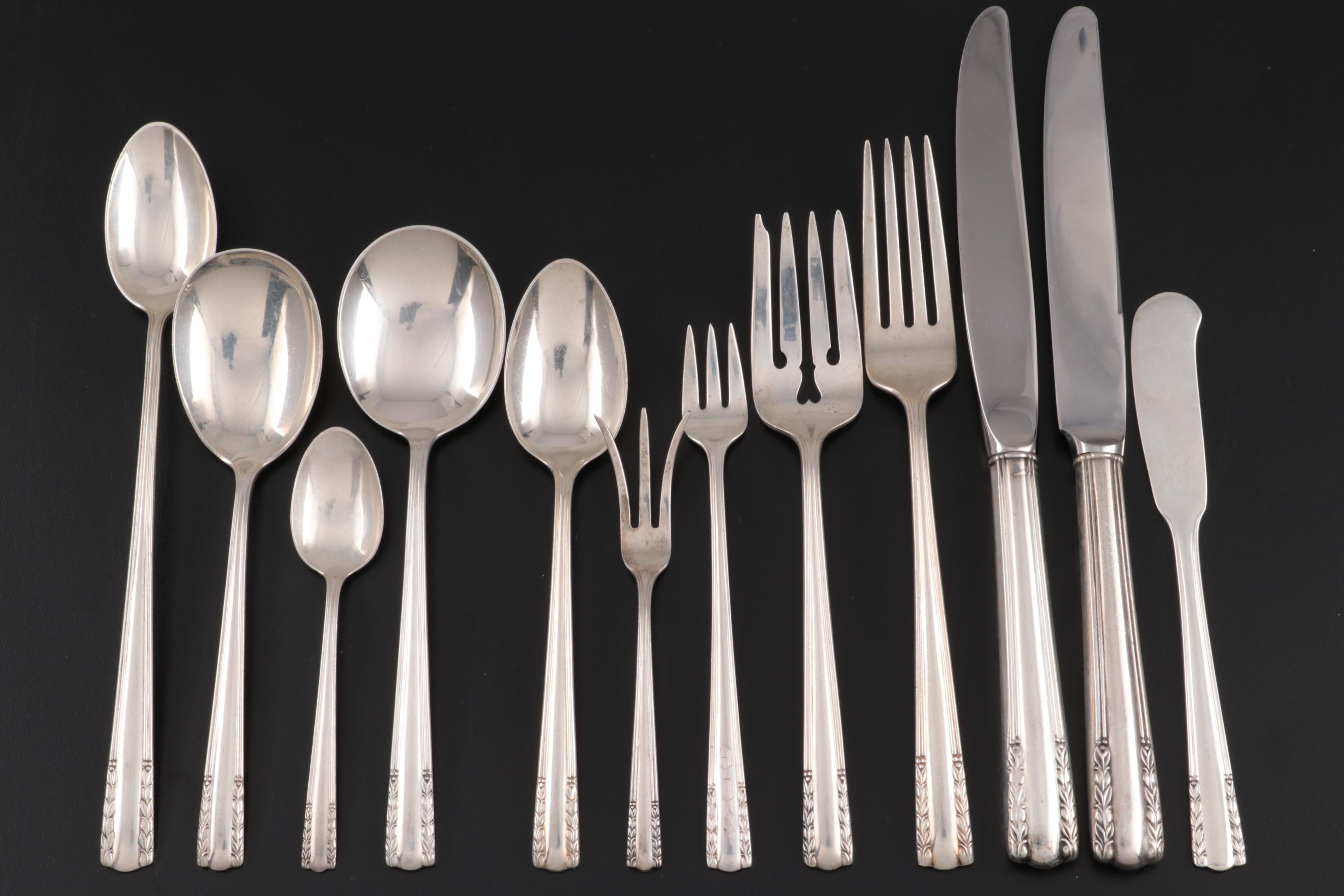 Alvin "Chapel Bells" Sterling Silver Flatware, 1939–1992