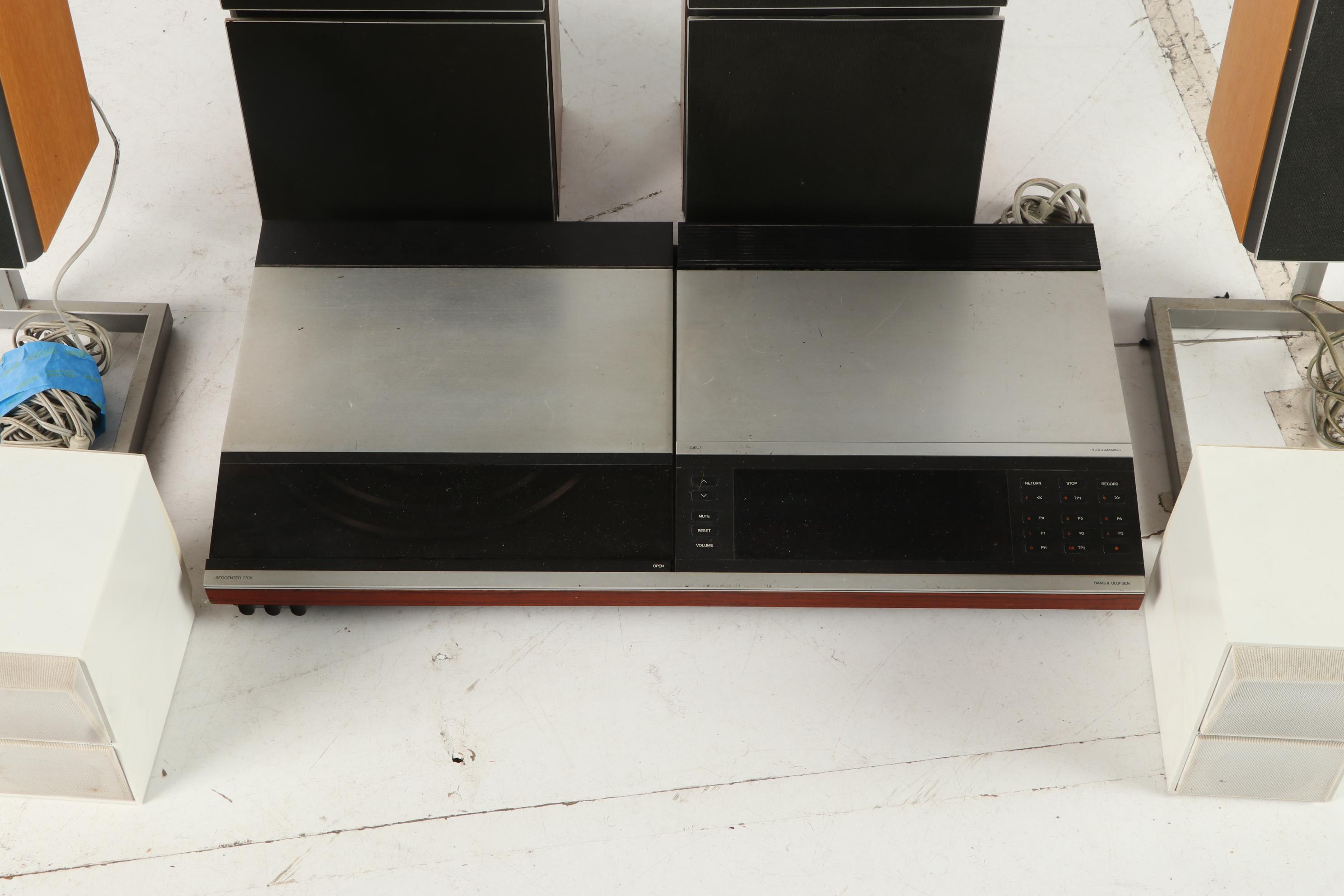 Bang & Olufsen BEOCenter 7700 and Speakers