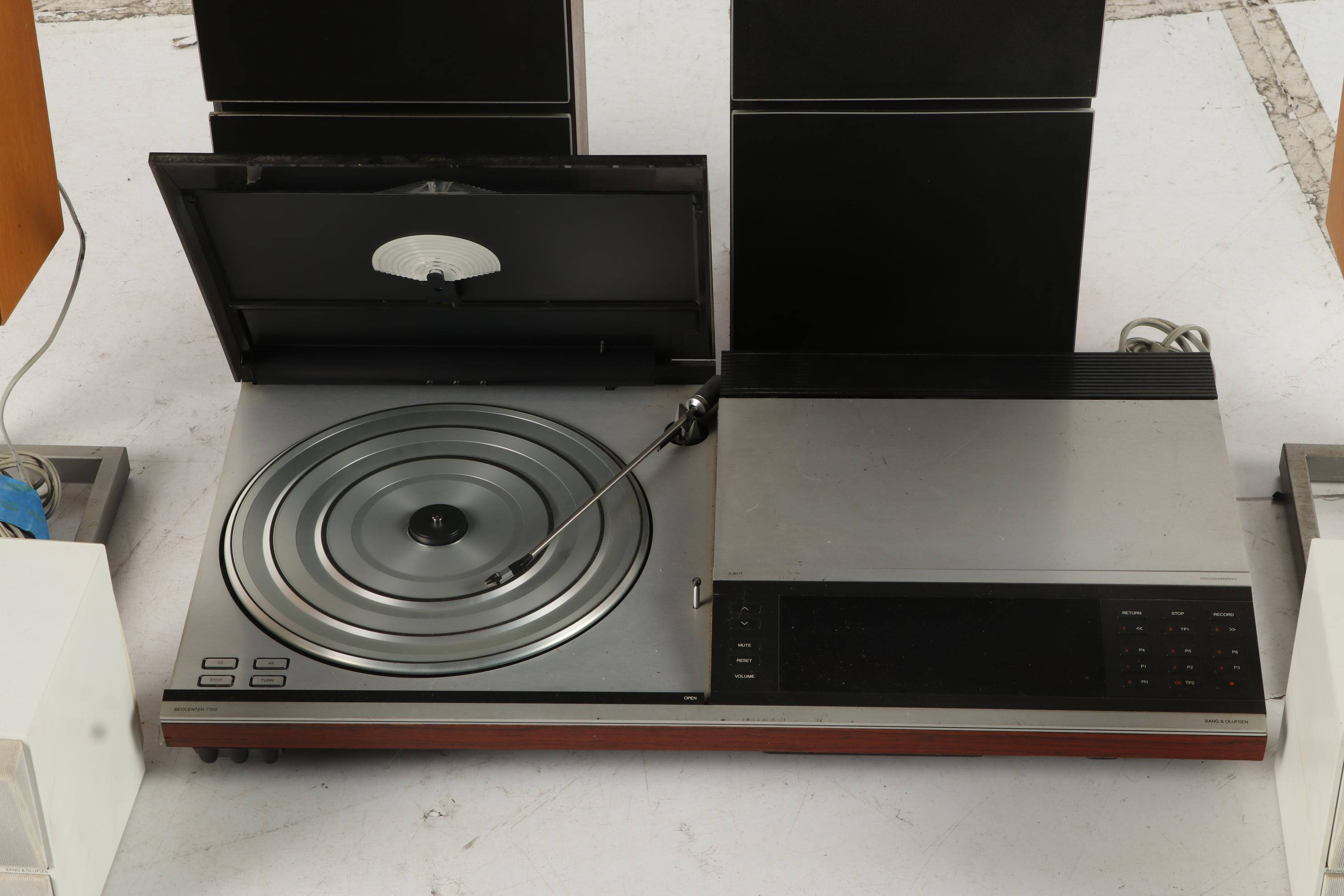 Bang & Olufsen BEOCenter 7700 and Speakers