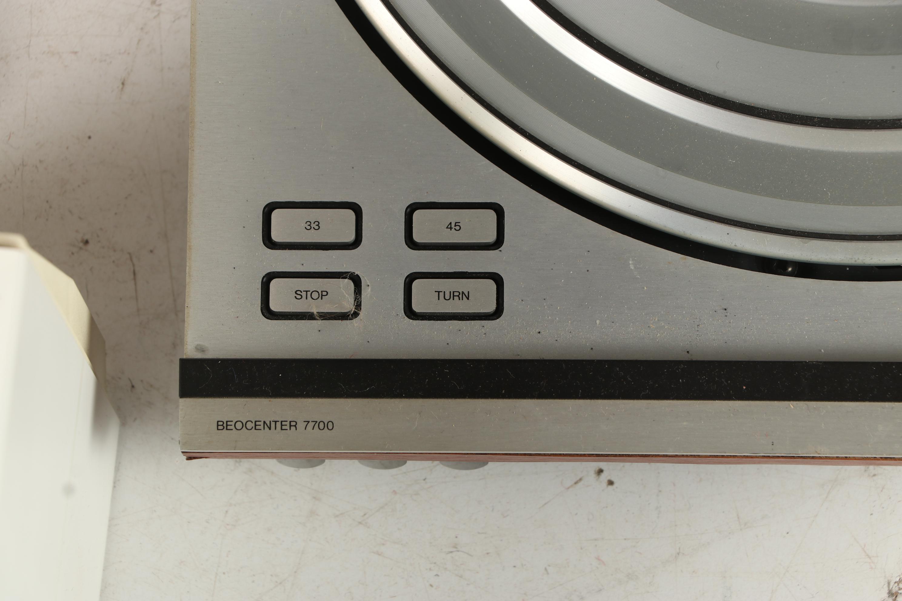 Bang & Olufsen BEOCenter 7700 and Speakers