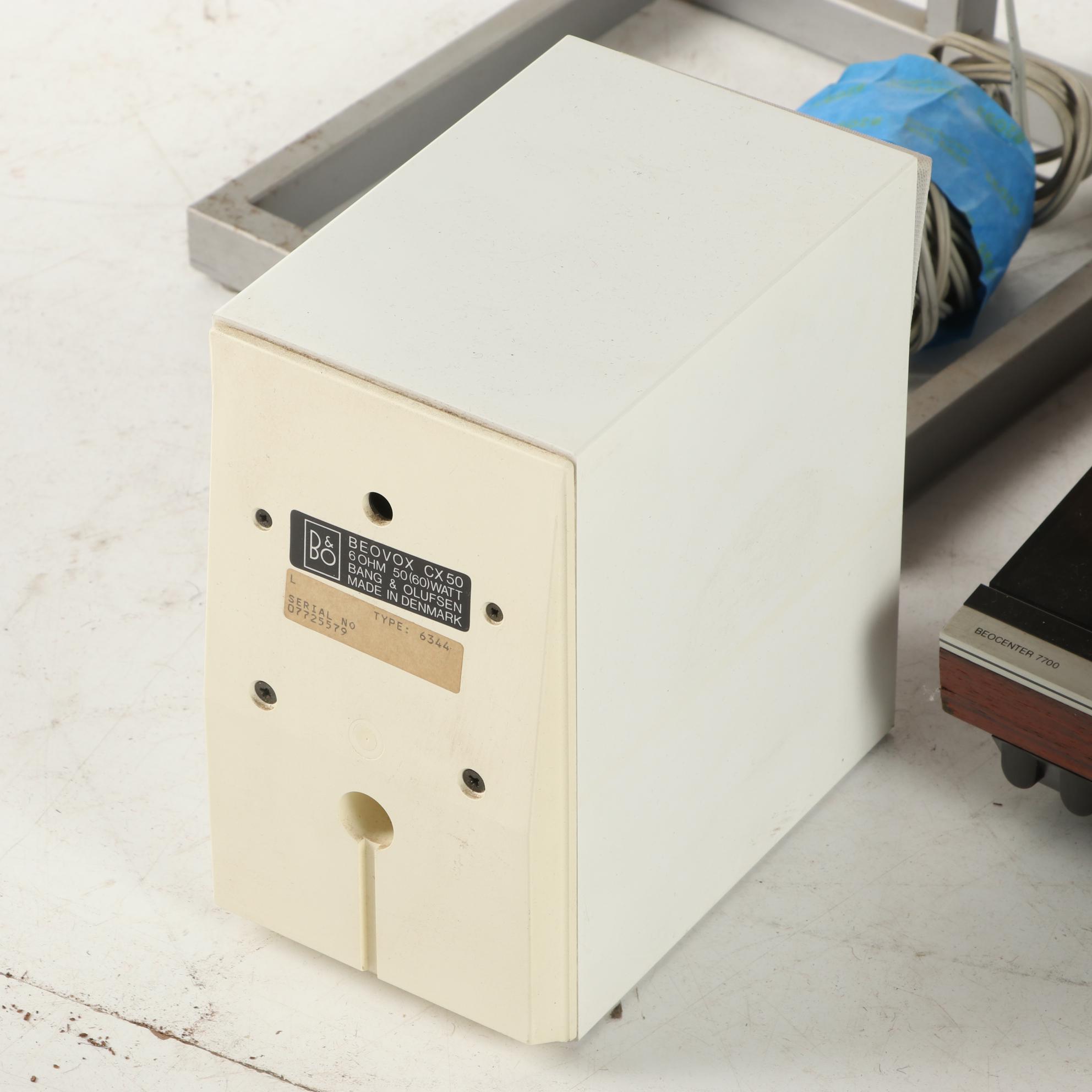 Bang & Olufsen BEOCenter 7700 and Speakers