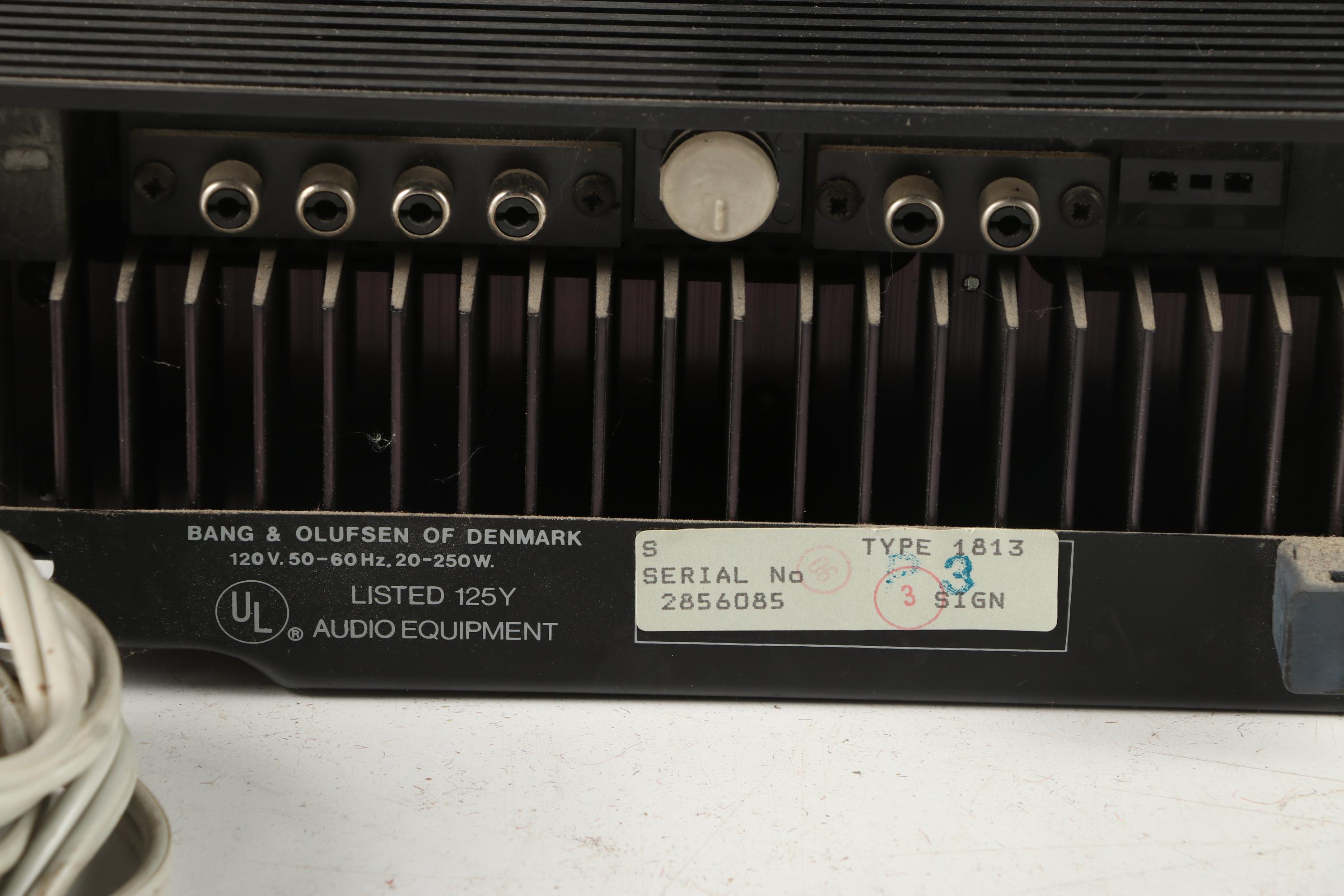 Bang & Olufsen BEOCenter 7700 and Speakers