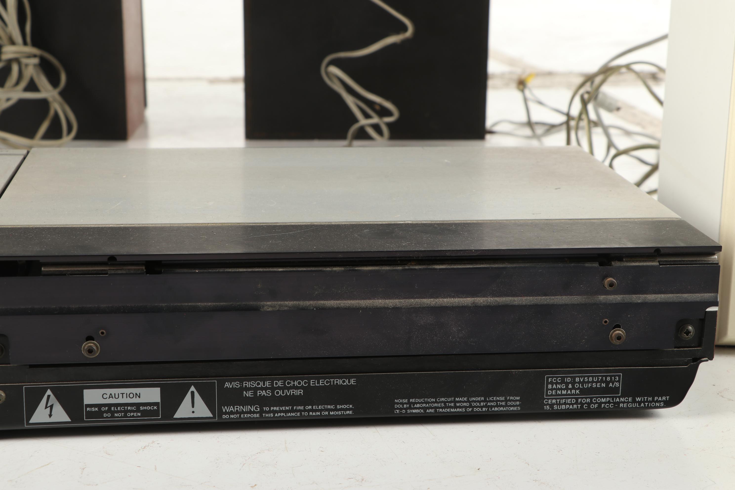 Bang & Olufsen BEOCenter 7700 and Speakers