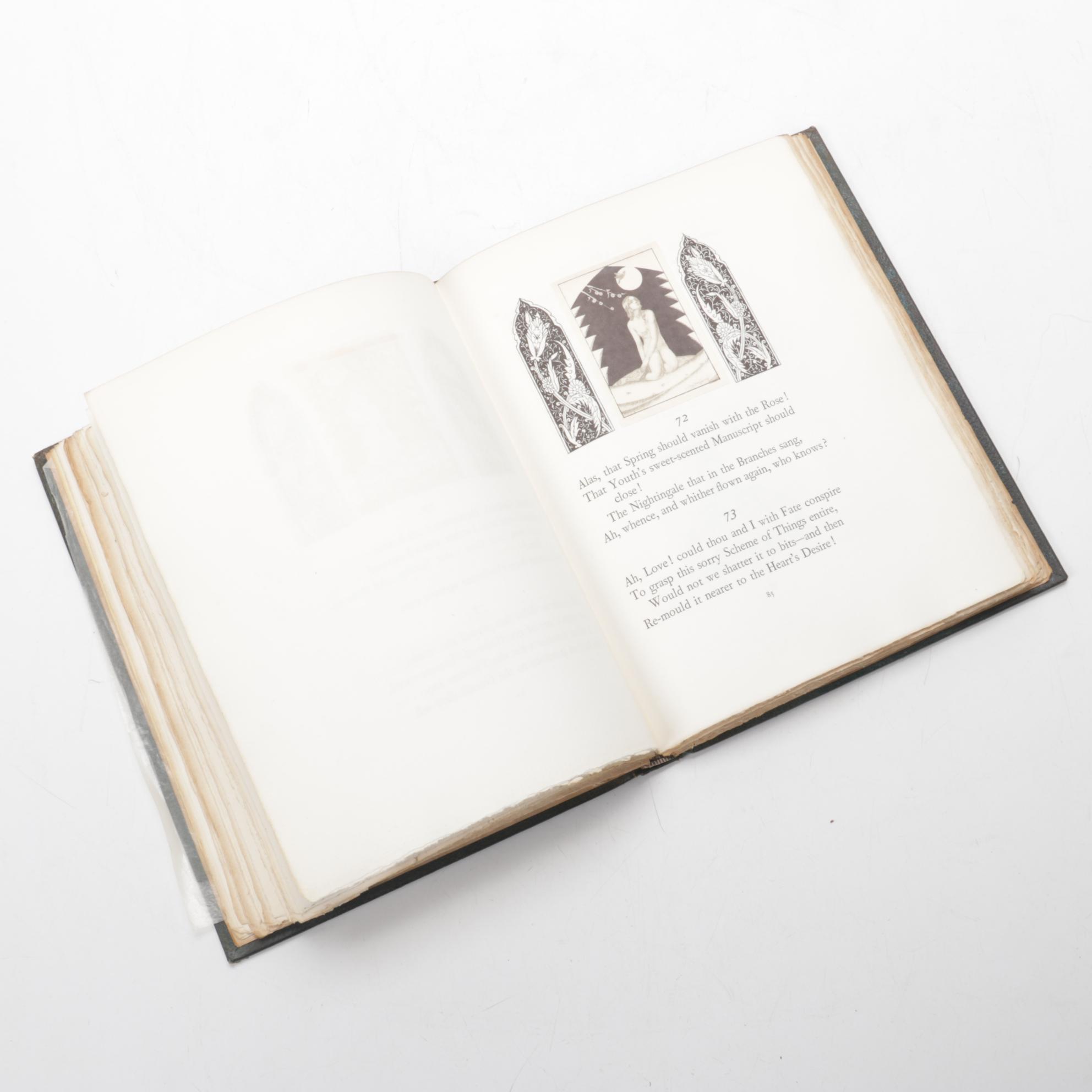 Limited Edition "The Rubaiyat of Omar Khayyam" Illustrated by Willy Pogany, 1930