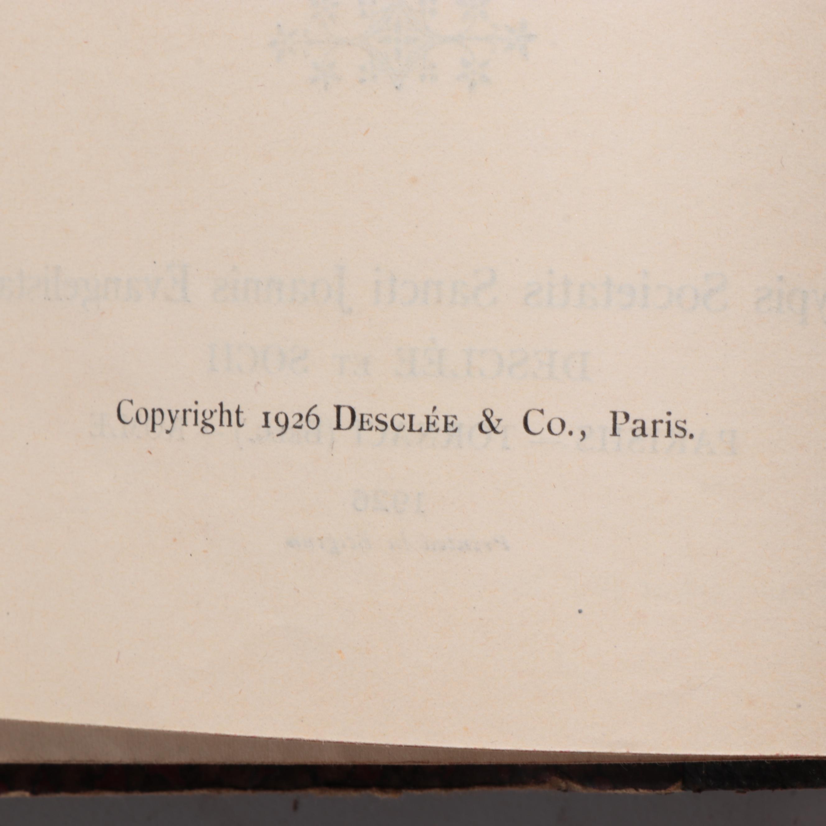 "Synopsis Theologiæ Dogmaticæ Fundamentalis" Vol. I and II by Thomas Aquinas