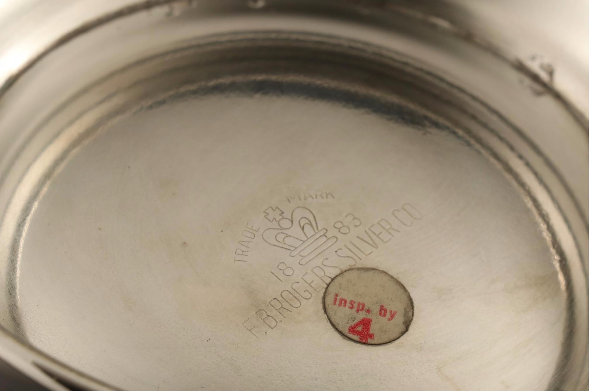 F.B. Rogers Silver Plate Coffee and Tea Service with Other Serving Tray