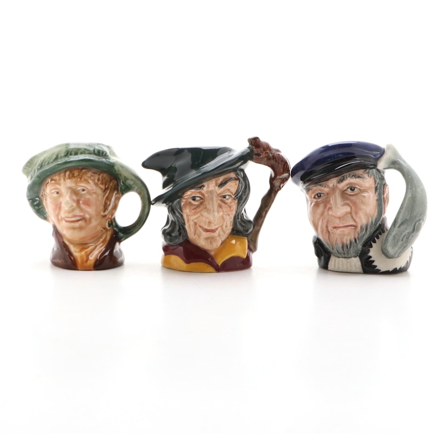 Royal Doulton "Pied Piper" and Other Character Jugs