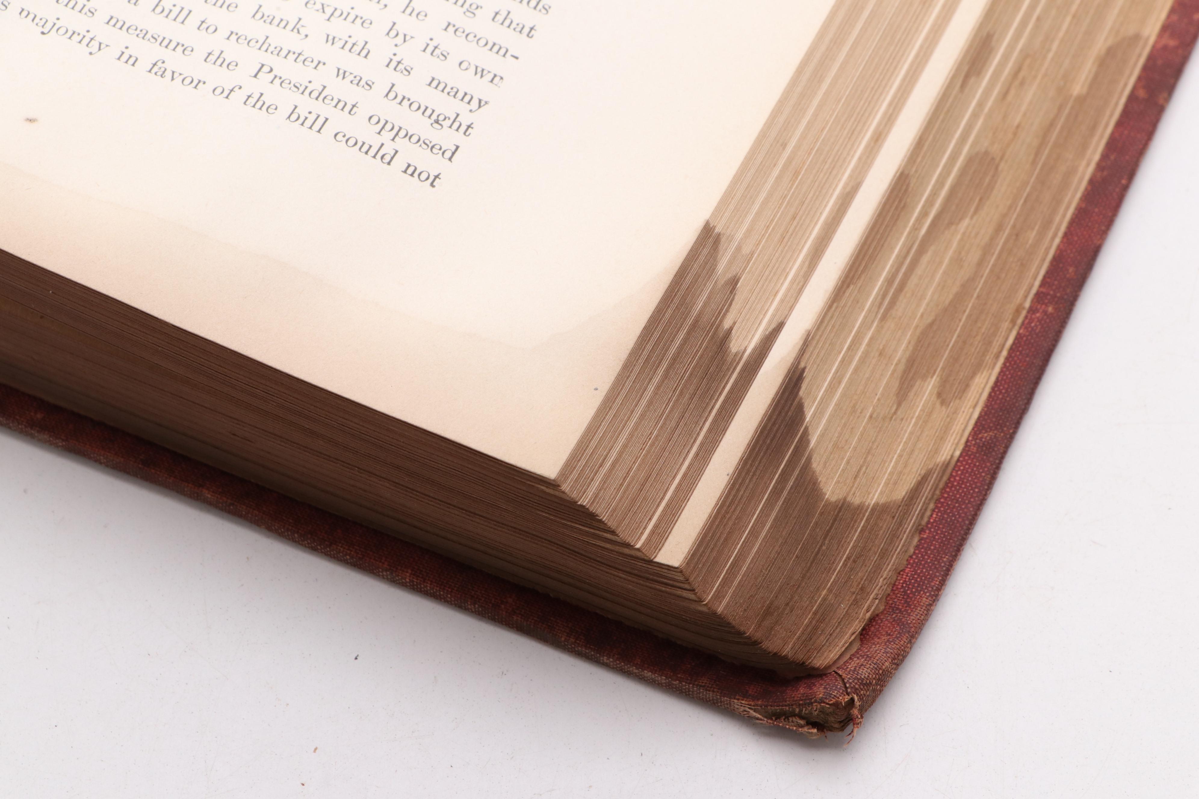 Illustrated "The United States: A History" by John Clark Ridpath, 1899