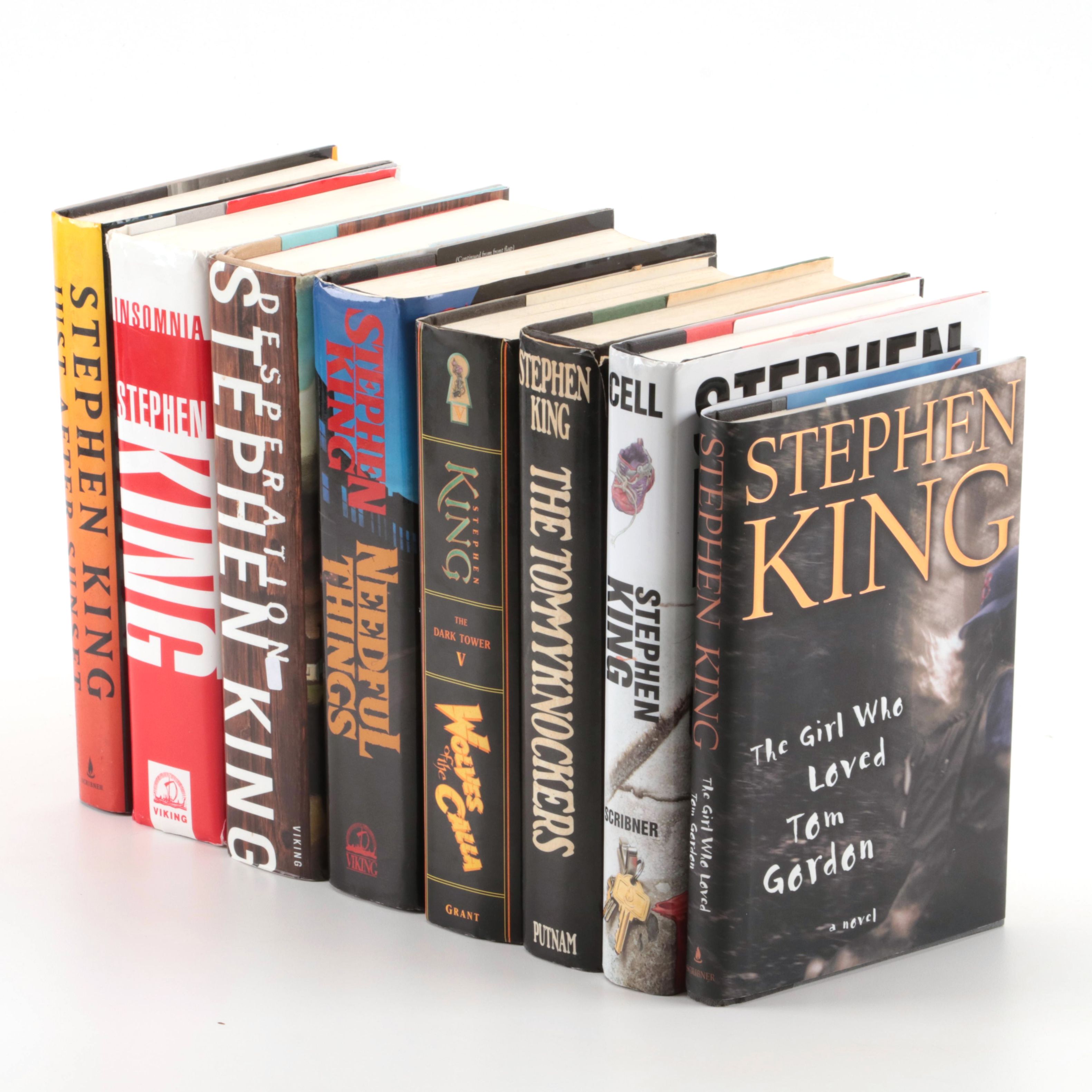 Stephen King's "Needful Things", "Insomnia", "Cell" First Edition, and Others
