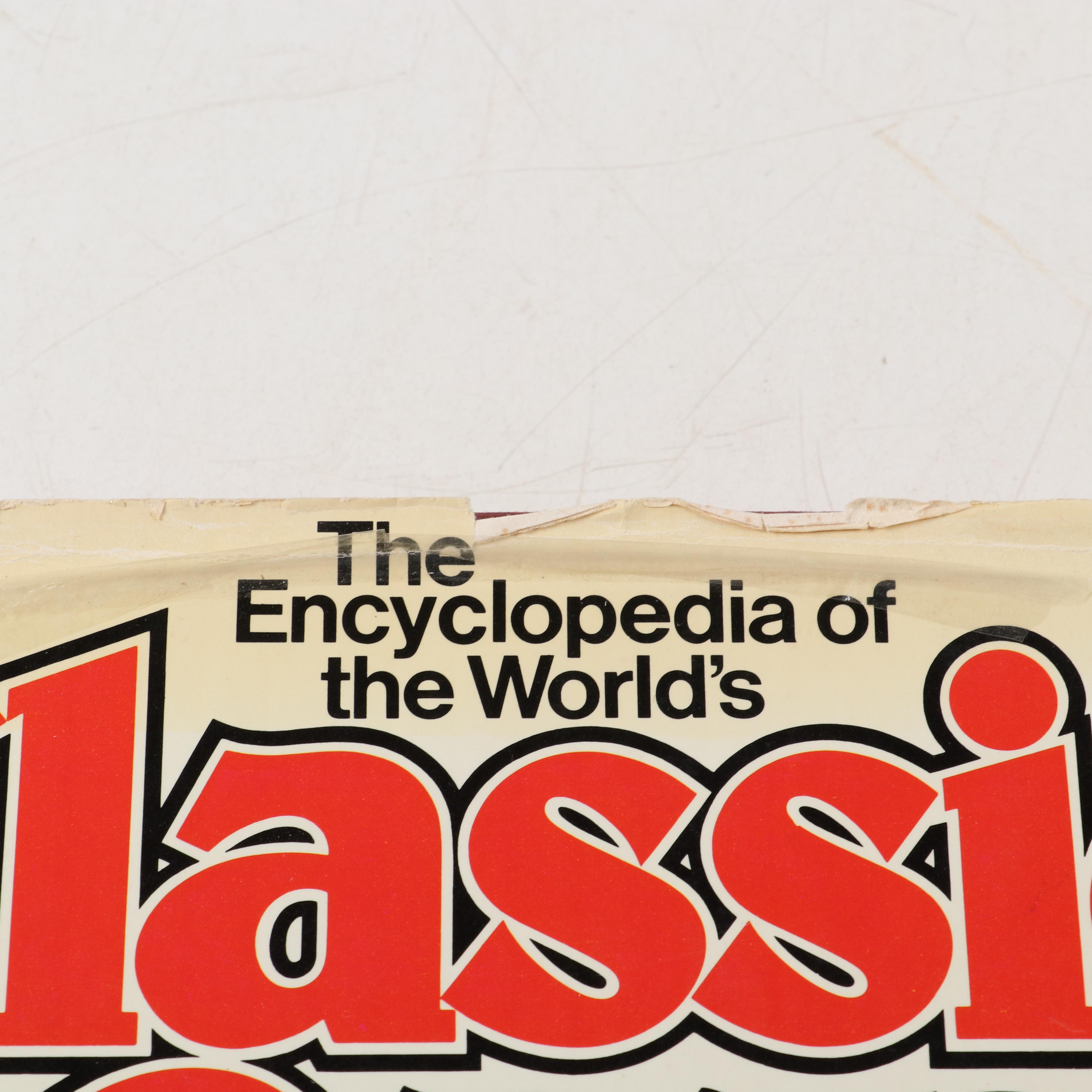 Automobile History and Reference Books Including "The Book of Fantastic Cars "