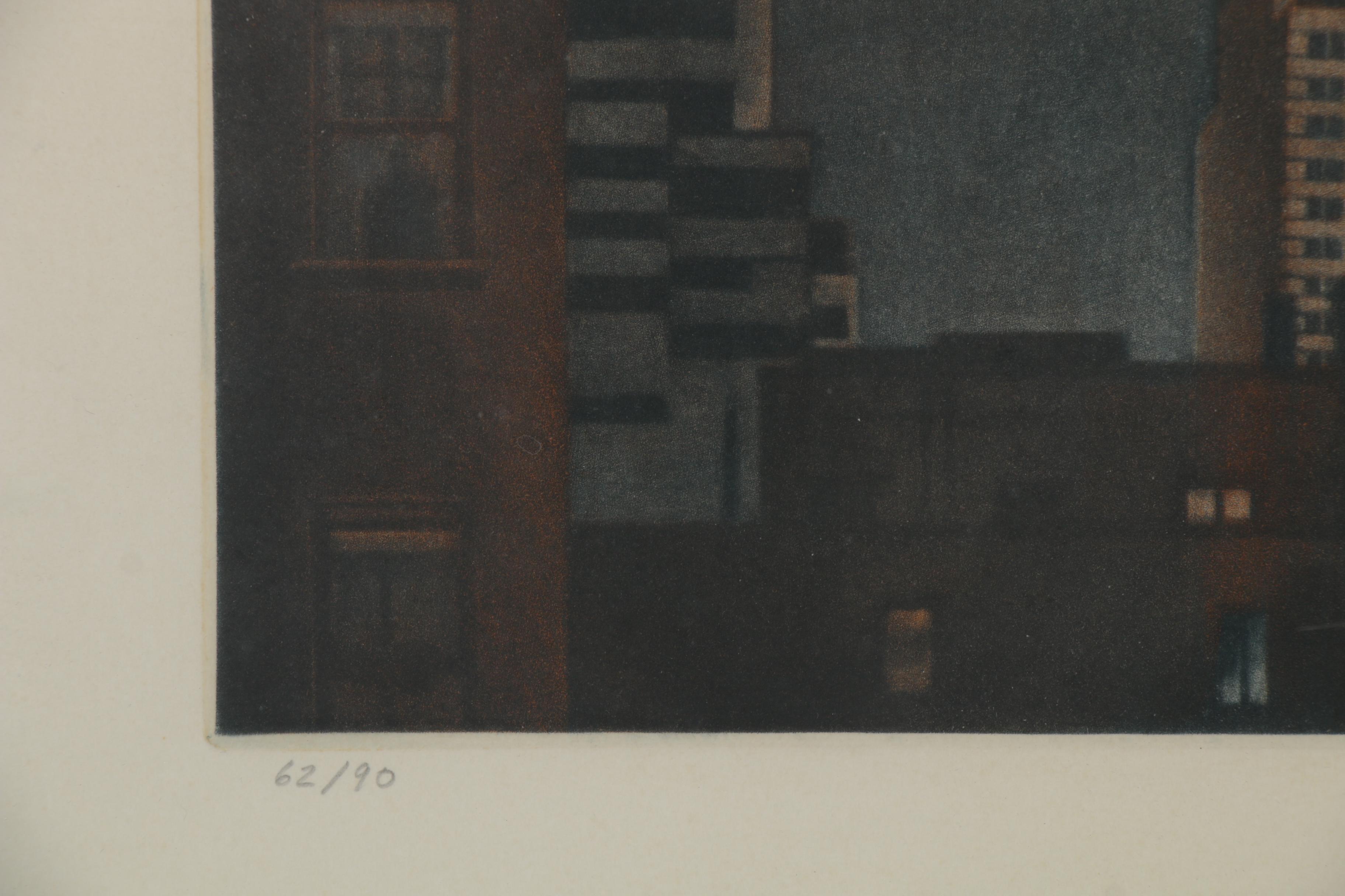 Frederick Mershimer Mezzotints of New York City, 1985