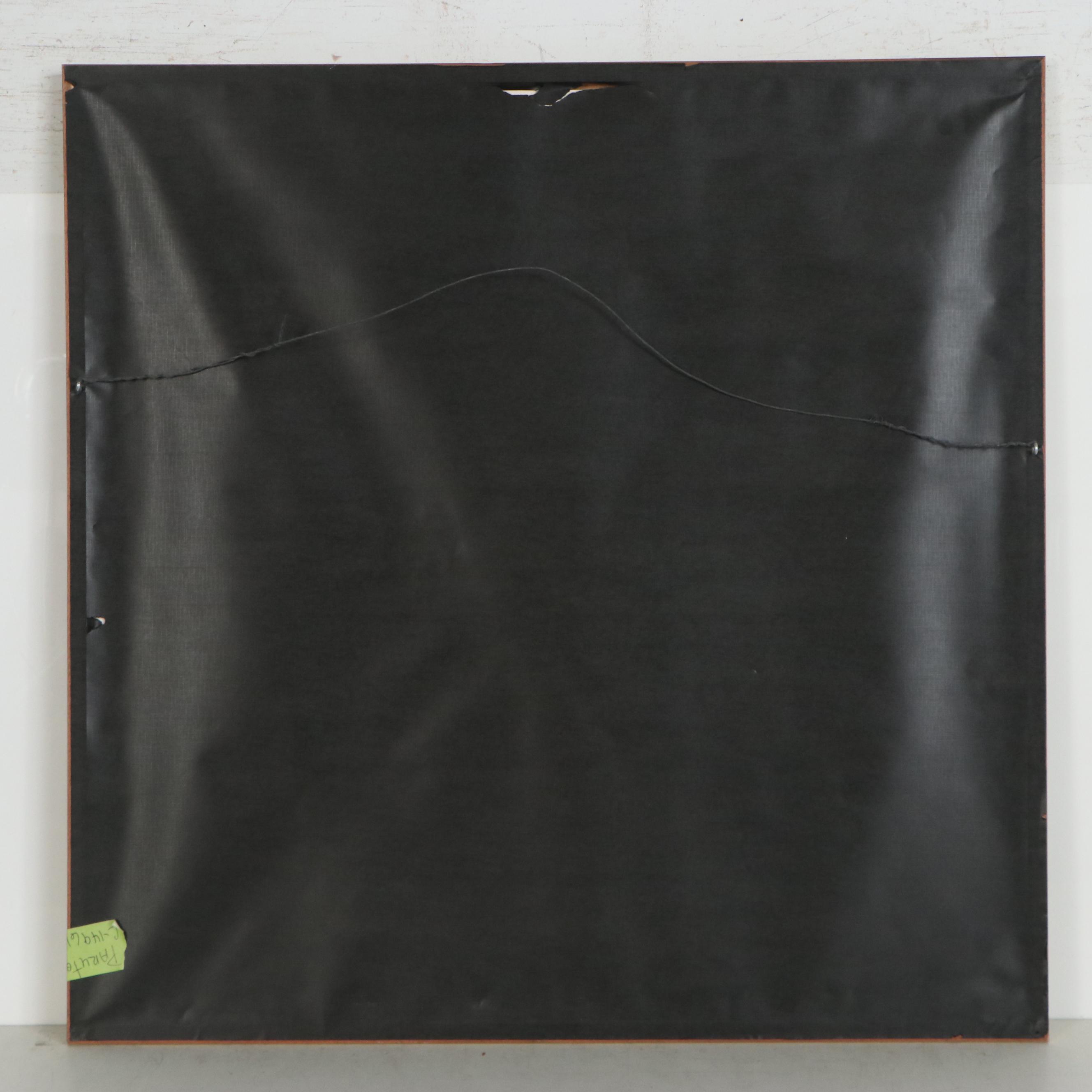 Offset Lithograph of Kalachakra Mandala Thangka, Late 20th Century