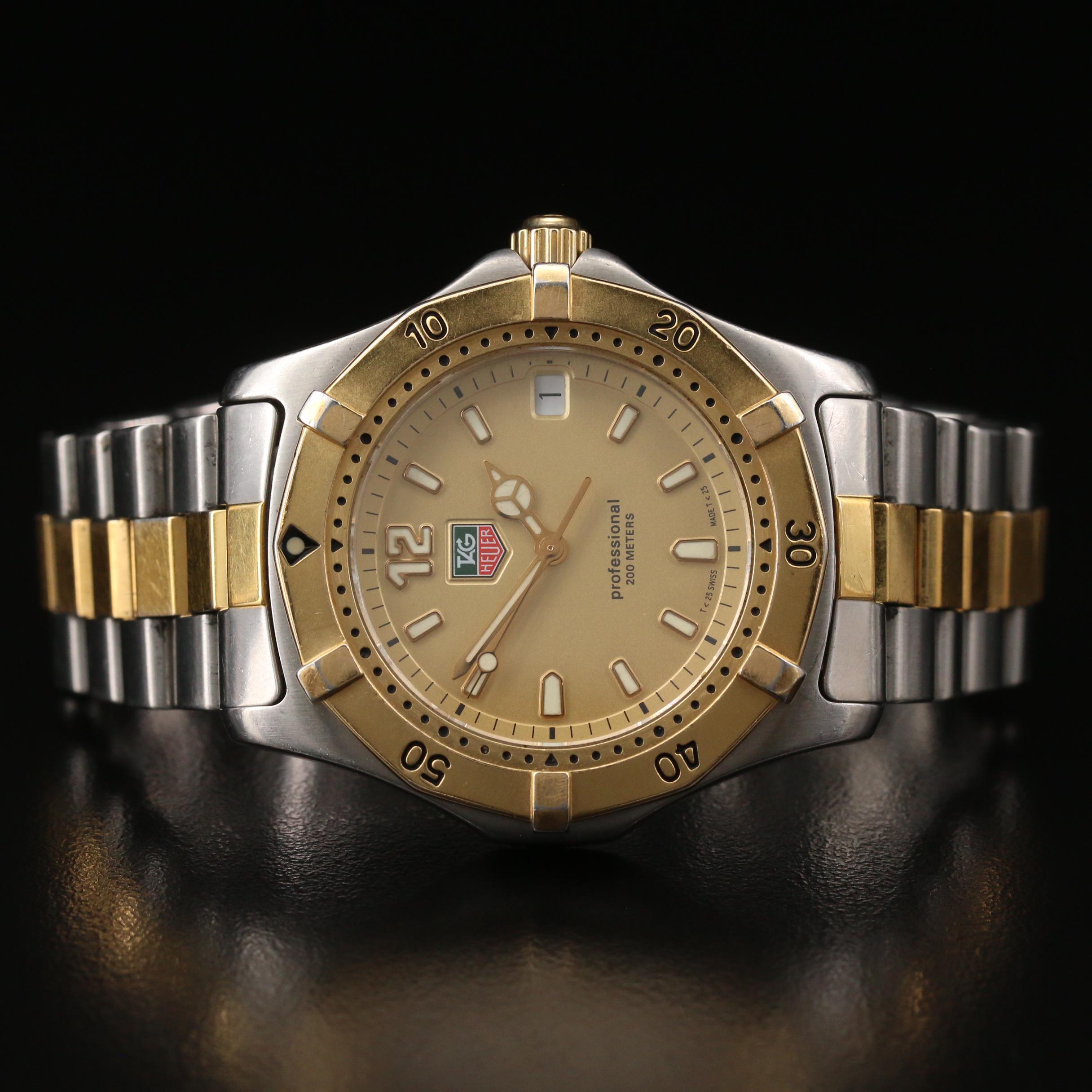 TAG Heuer Professional 200 Meters Stainless Steel Watch