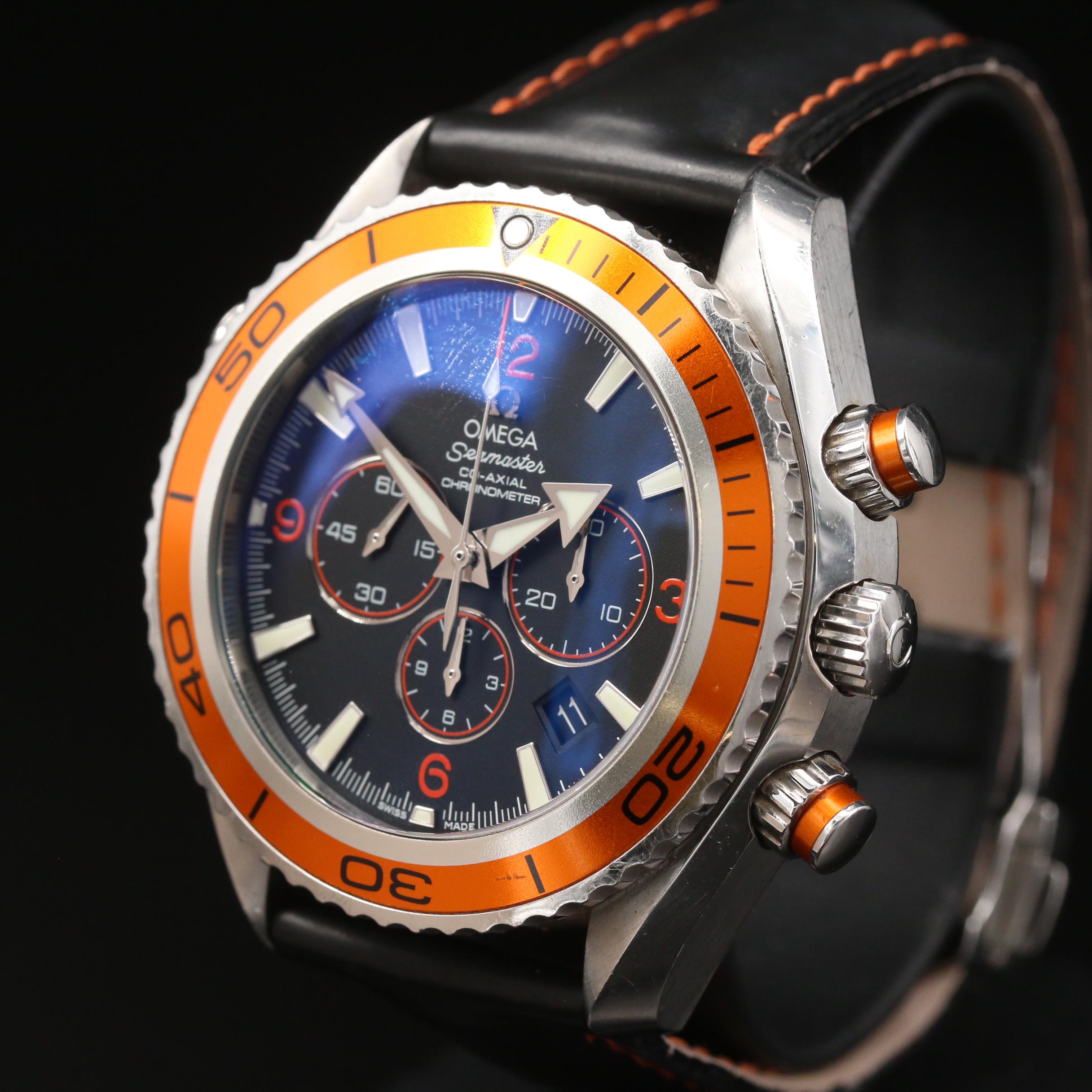 Omega Seamaster Planet Ocean 600M Co-Axial 45.5 Stainless Steel Watch