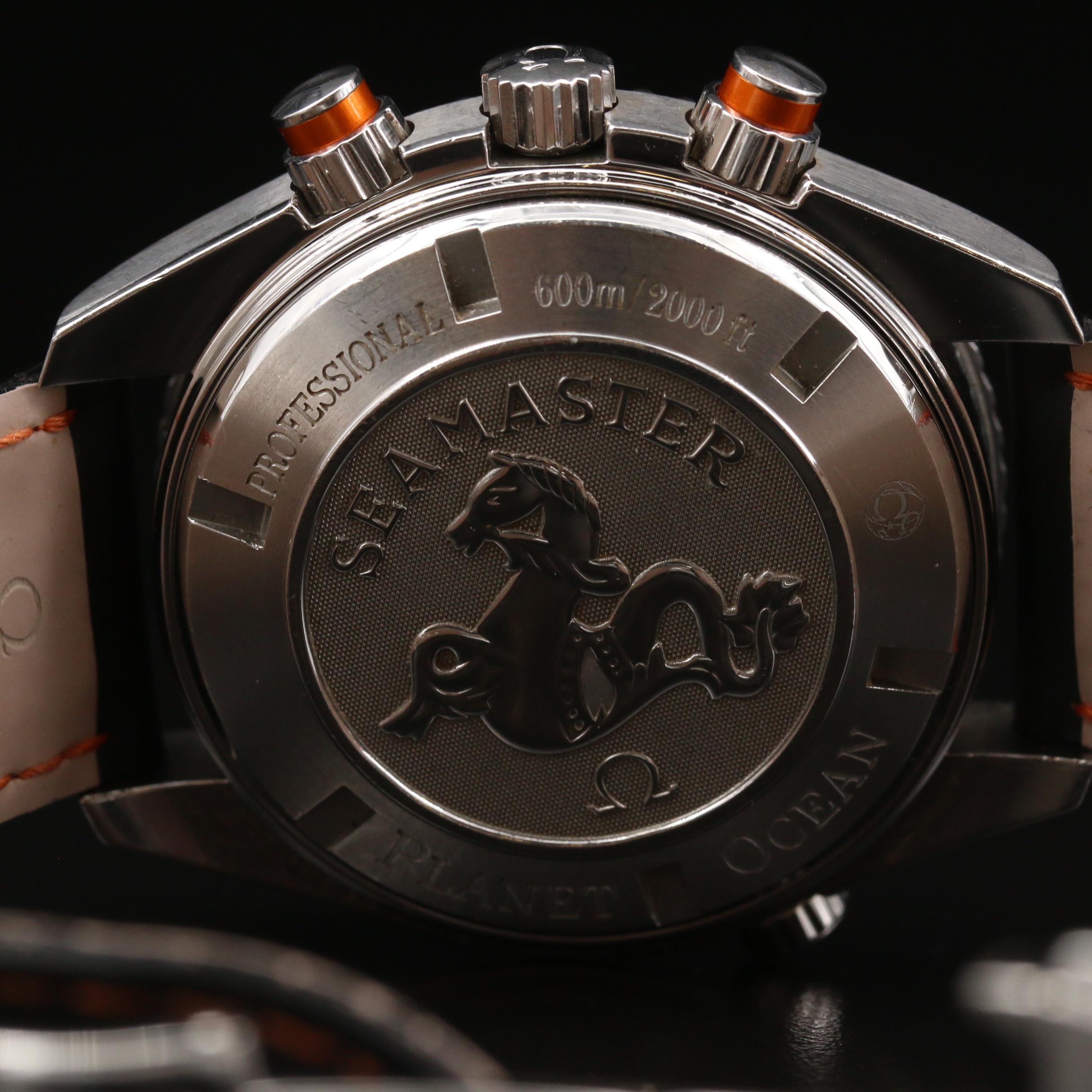 Omega Seamaster Planet Ocean 600M Co-Axial 45.5 Stainless Steel Watch