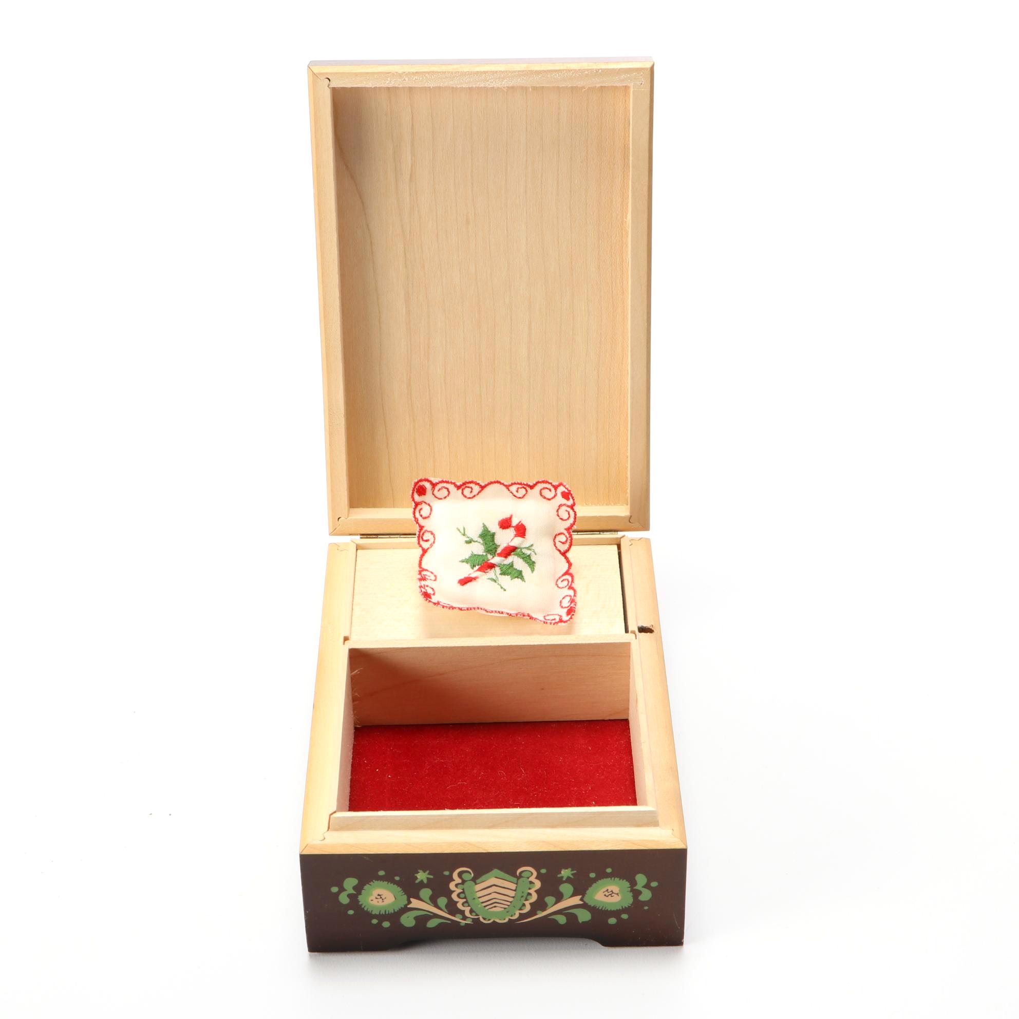 Anri Ferrandiz Collection Italian Music Box, Mid-20th Century