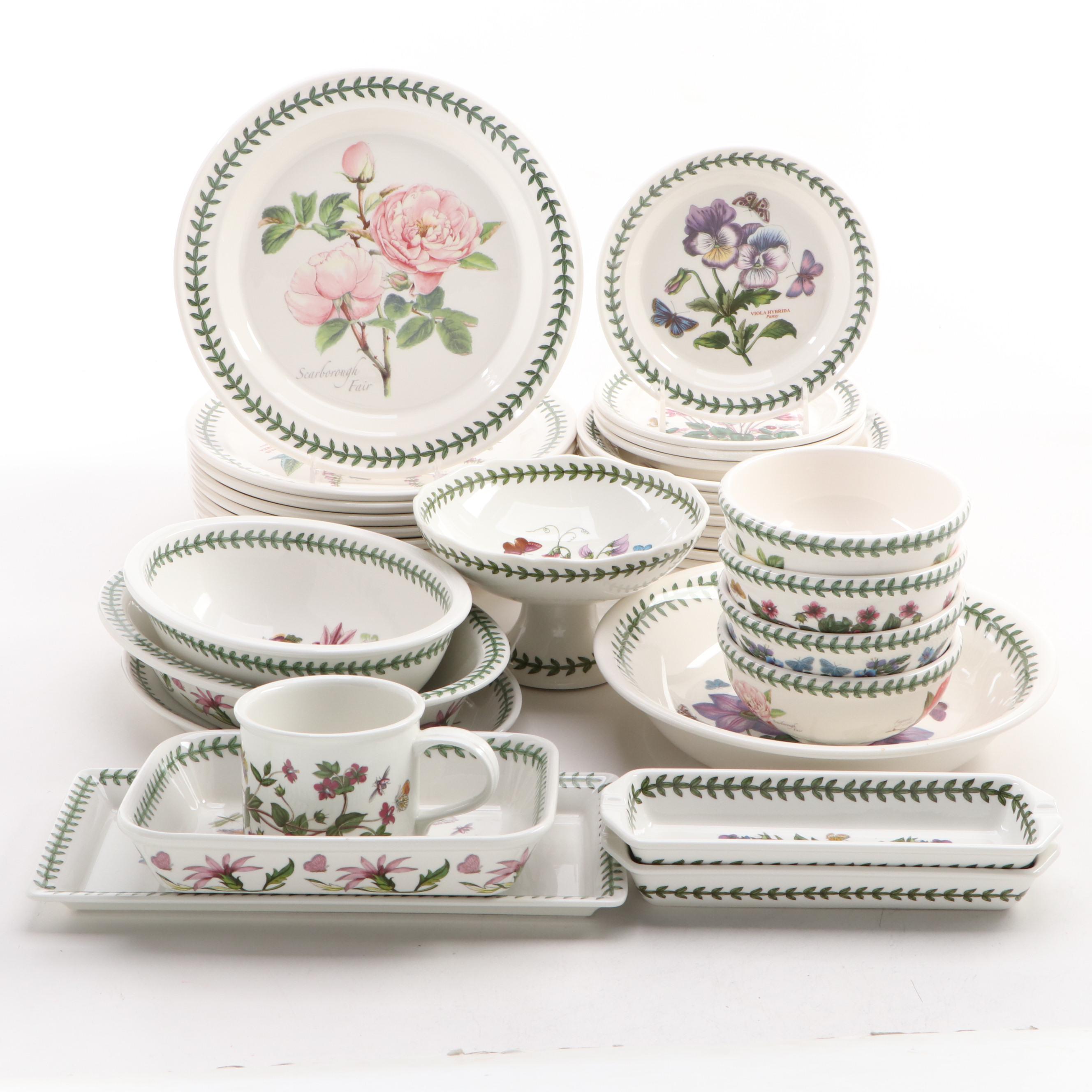 Portmeirion "The Botanic Garden" Dinnerware and Serveware