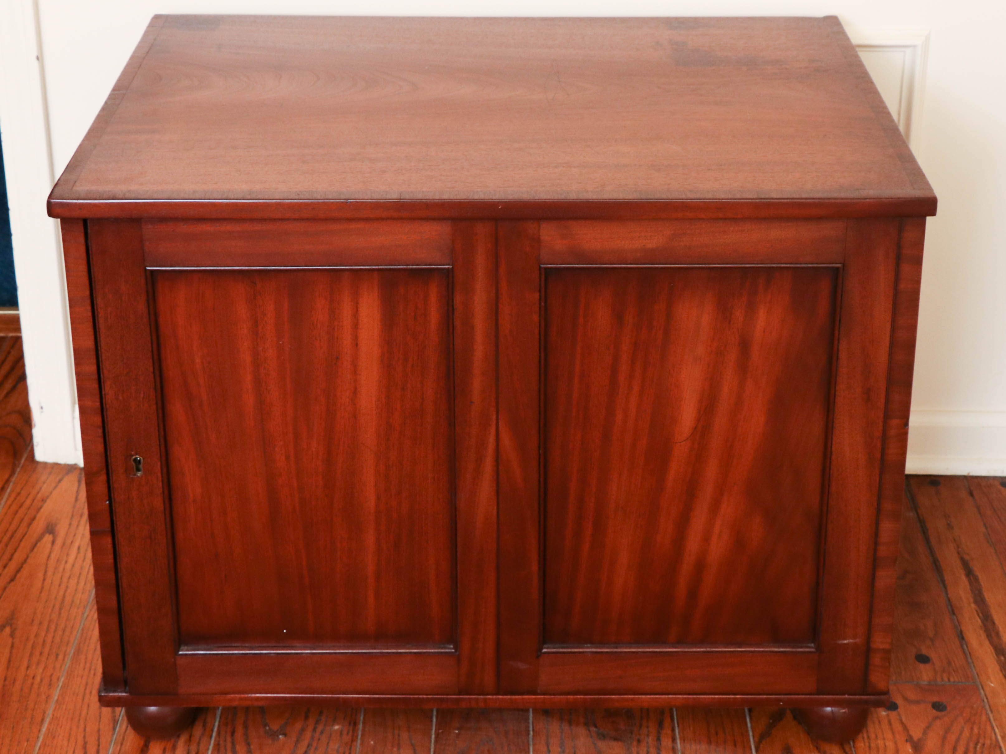Victorian Mahogany Linen Cabinet