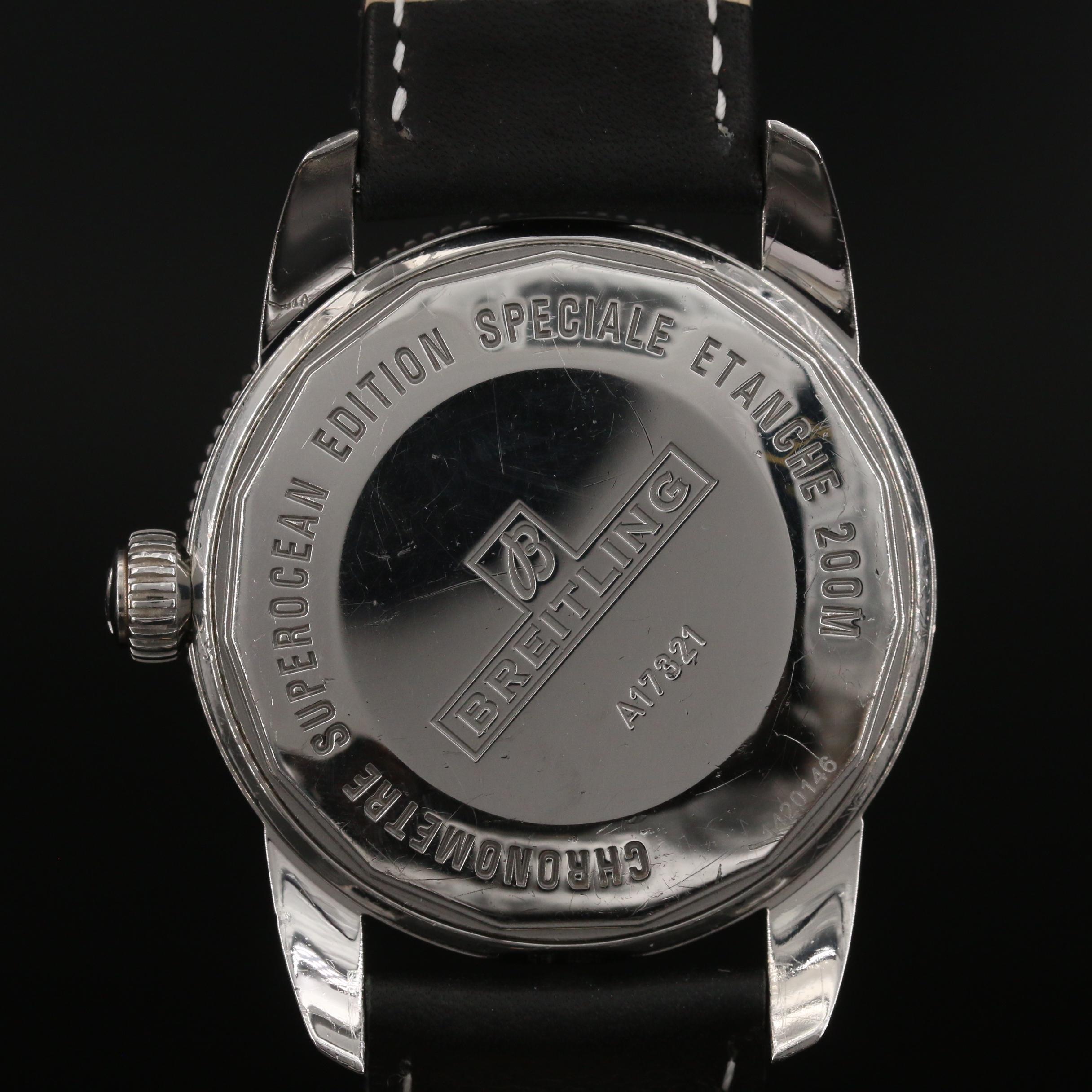 Breitling SuperOcean Heritage 42 Stainless Steel Automatic Watch