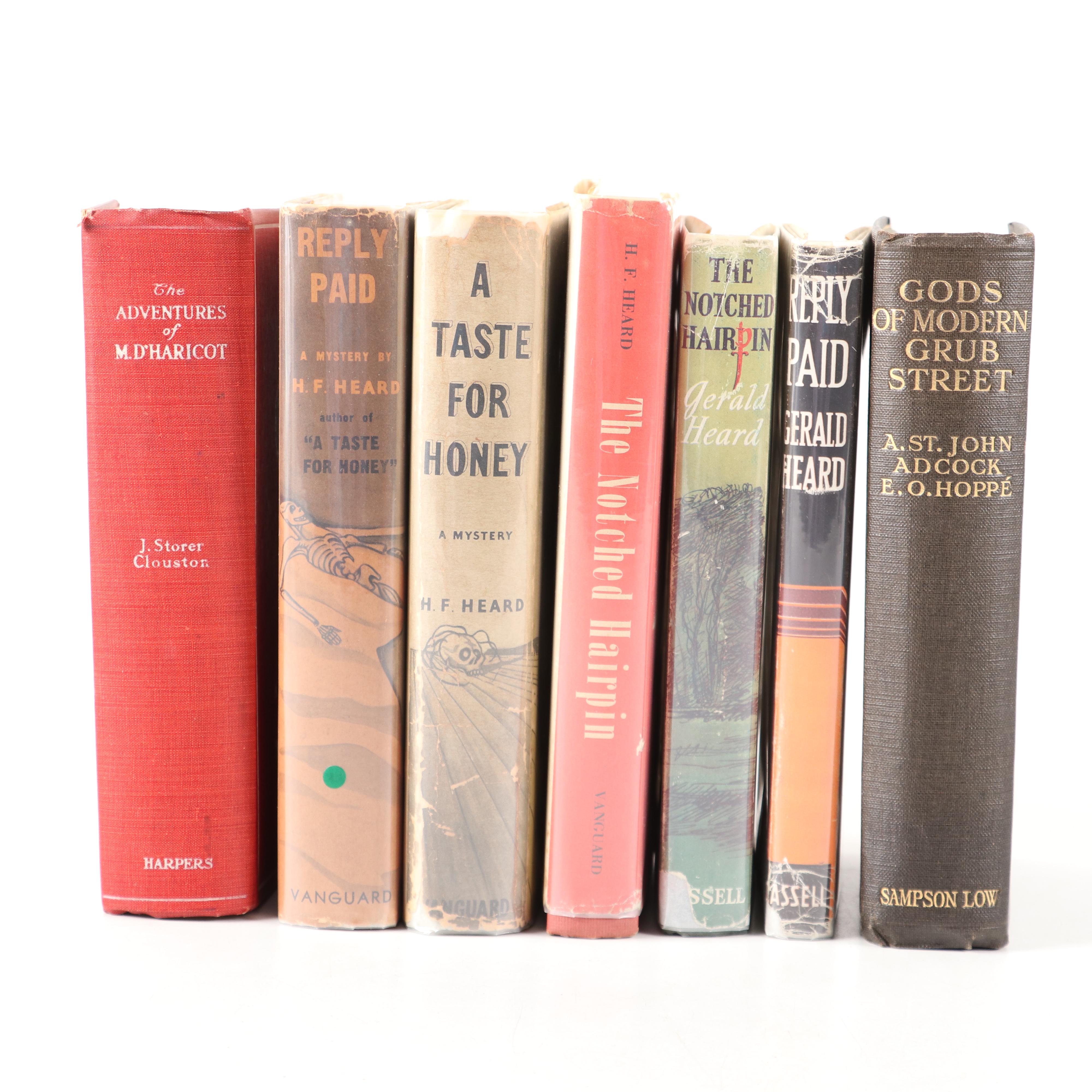 First Edition "The Adventures of M. D'Haricot" by J. Storer Clouston and More