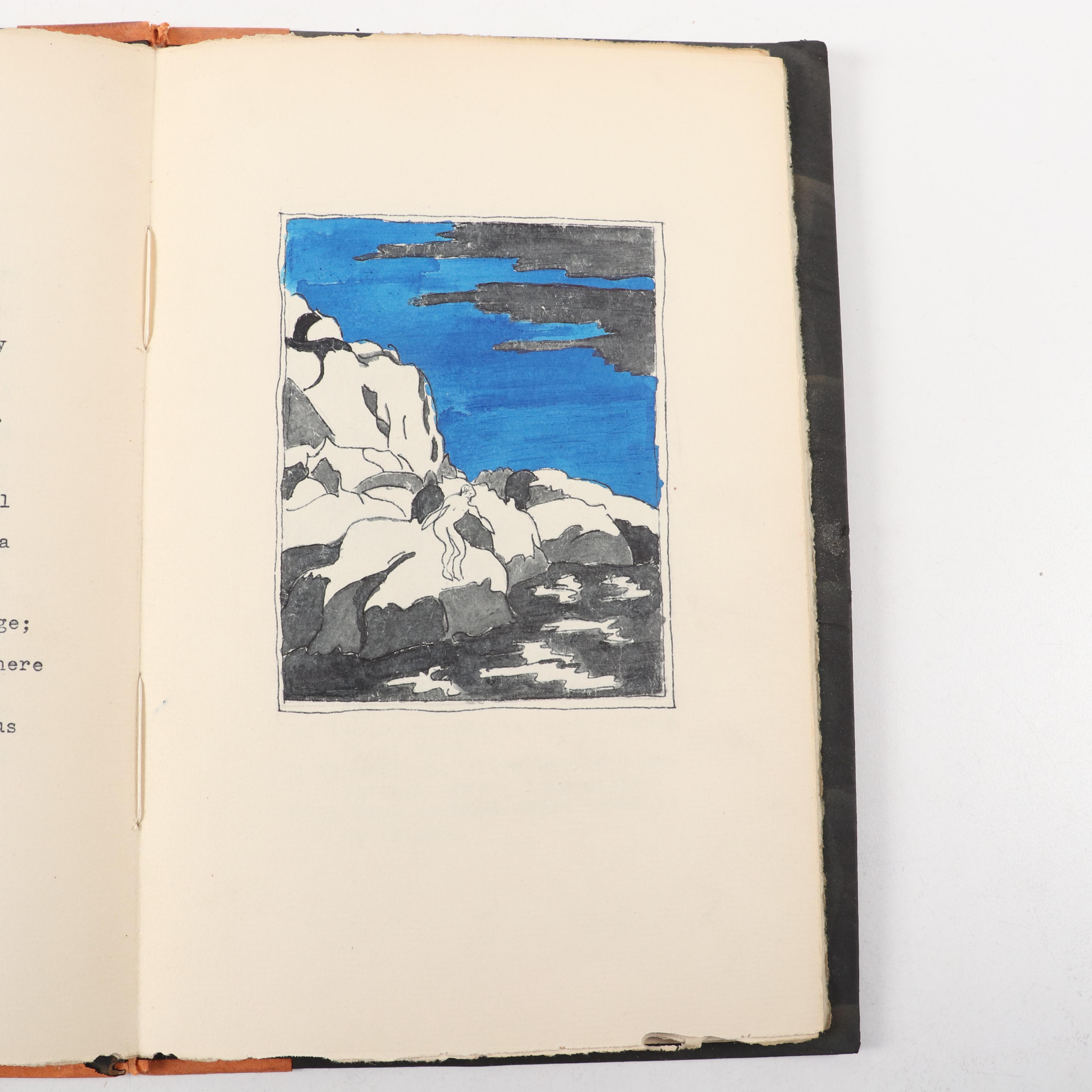 Signed Hand Bound Editions of Hubert Creekmore Poetry