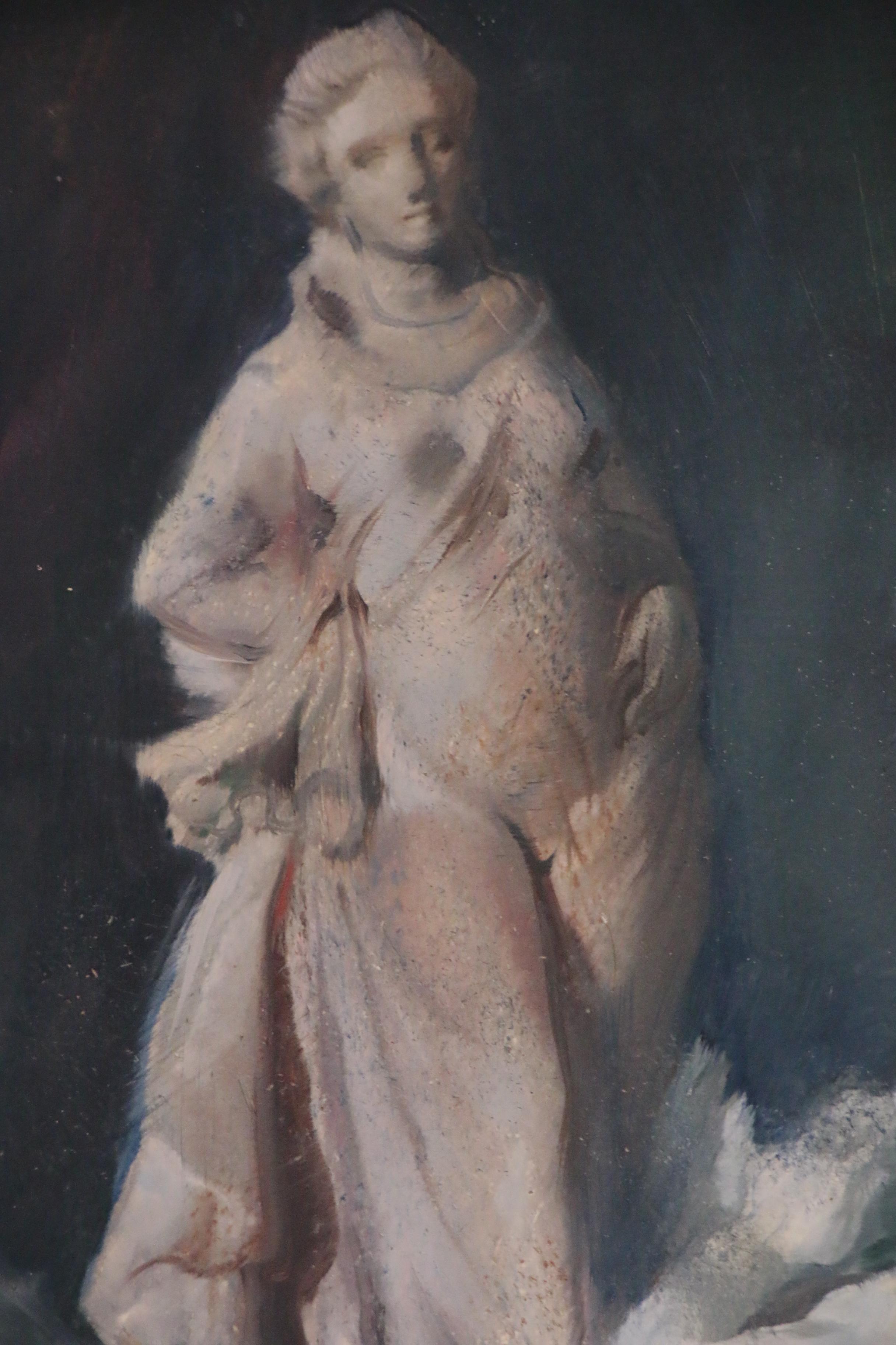 Emil Kosa Jr. Oil Painting "From Out of a Story," Early 20th Century