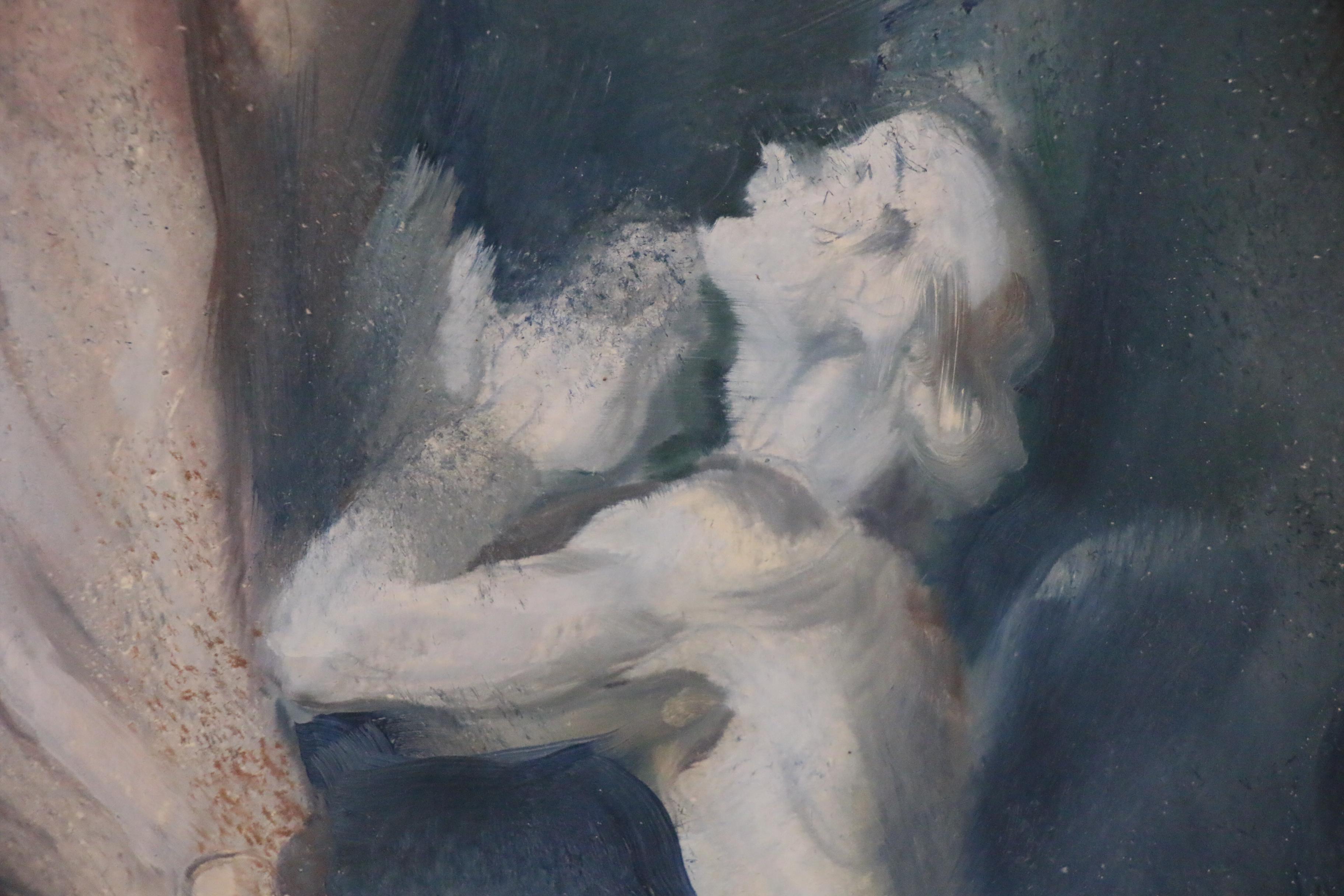 Emil Kosa Jr. Oil Painting "From Out of a Story," Early 20th Century