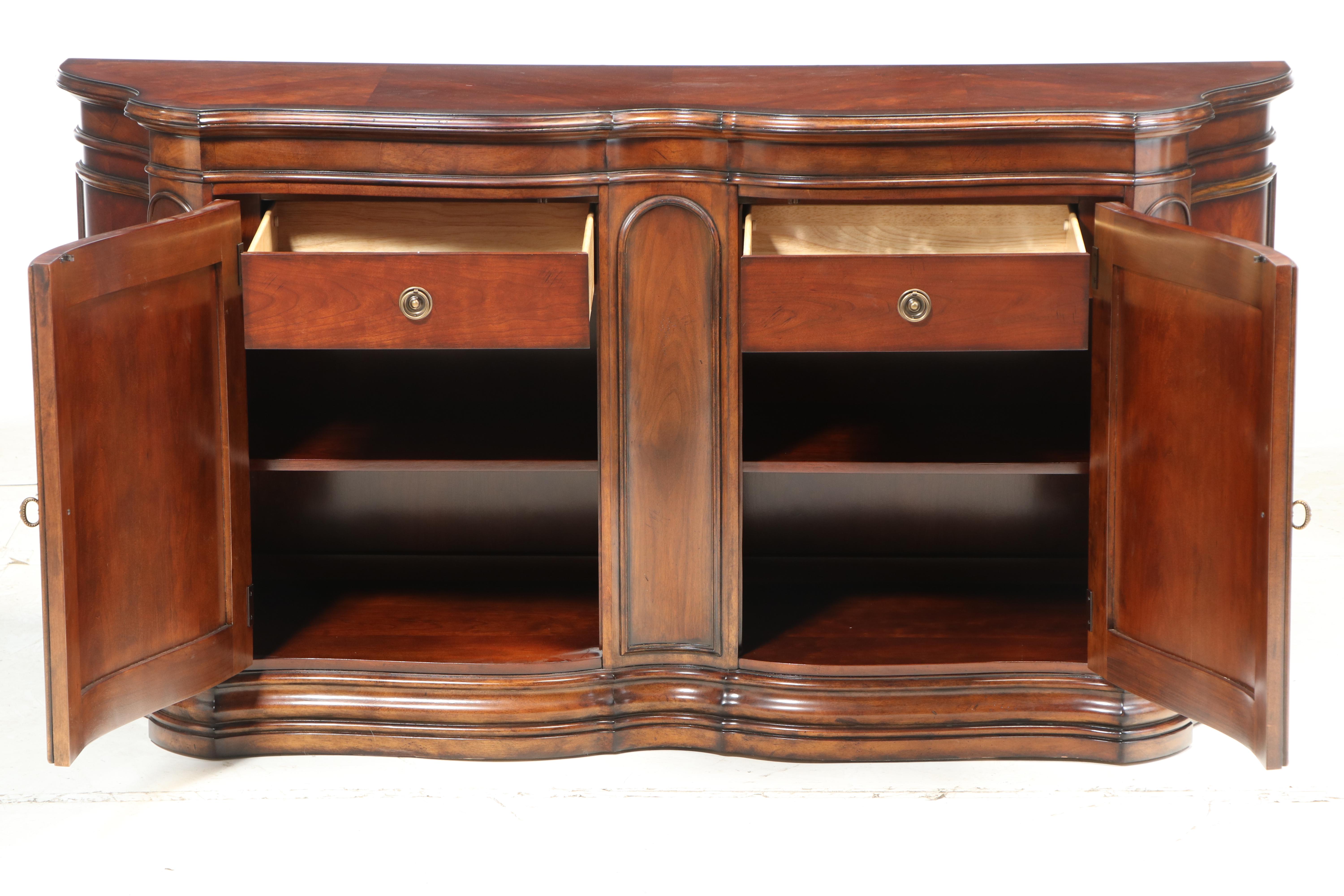 Bernhardt "Tuscan Villa" Mahogany Finish Buffet Cabinet