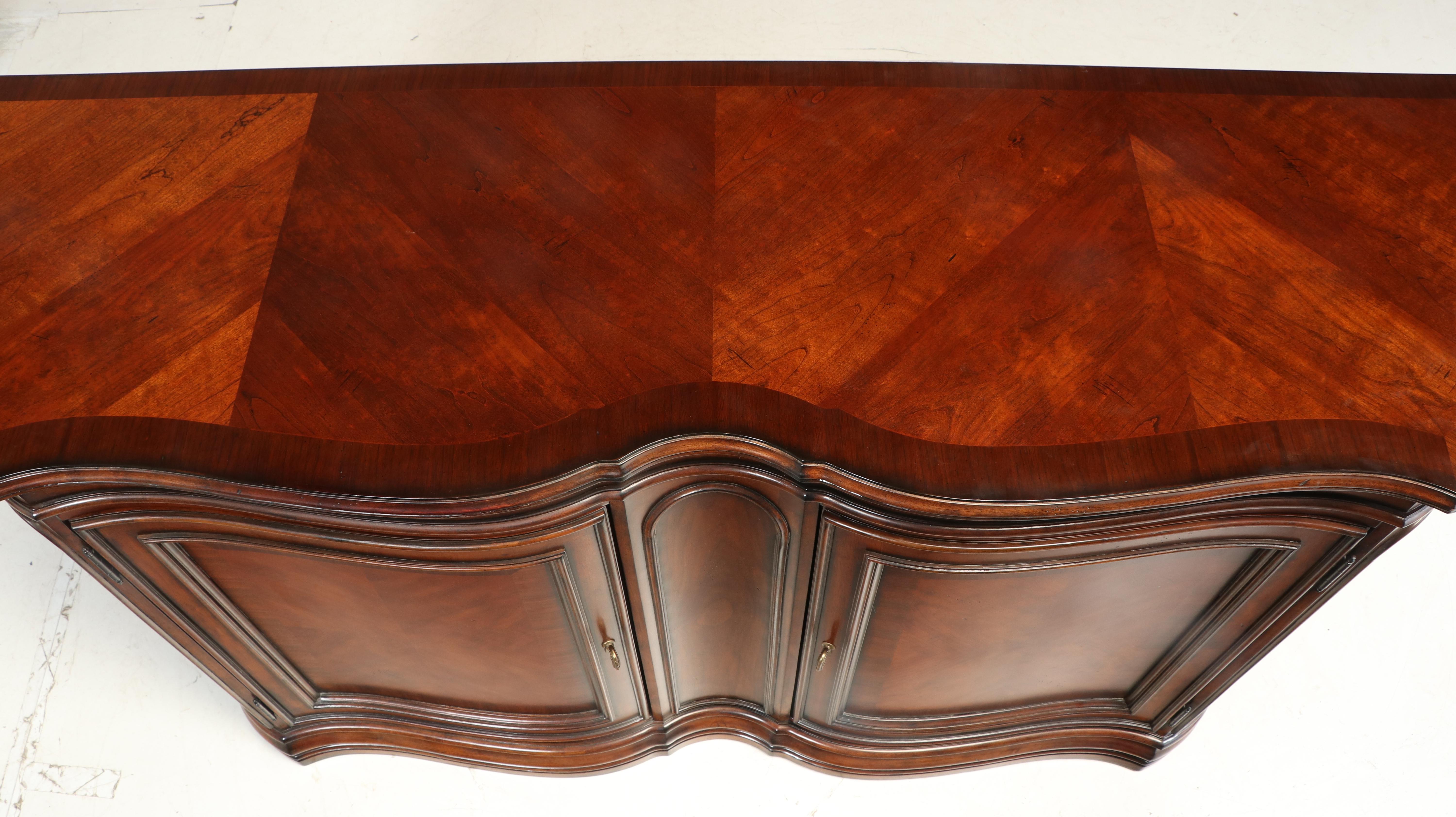 Bernhardt "Tuscan Villa" Mahogany Finish Buffet Cabinet