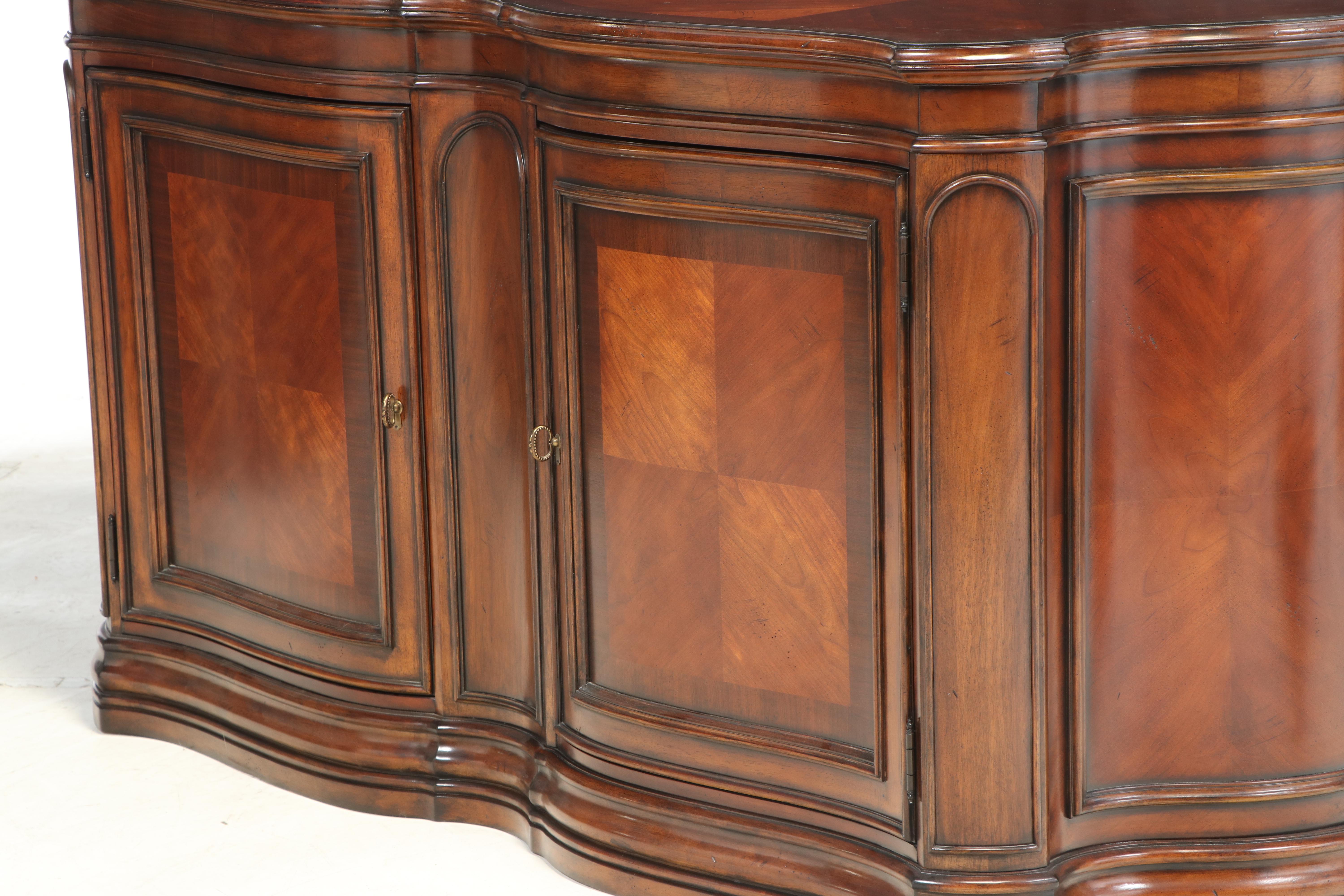 Bernhardt "Tuscan Villa" Mahogany Finish Buffet Cabinet