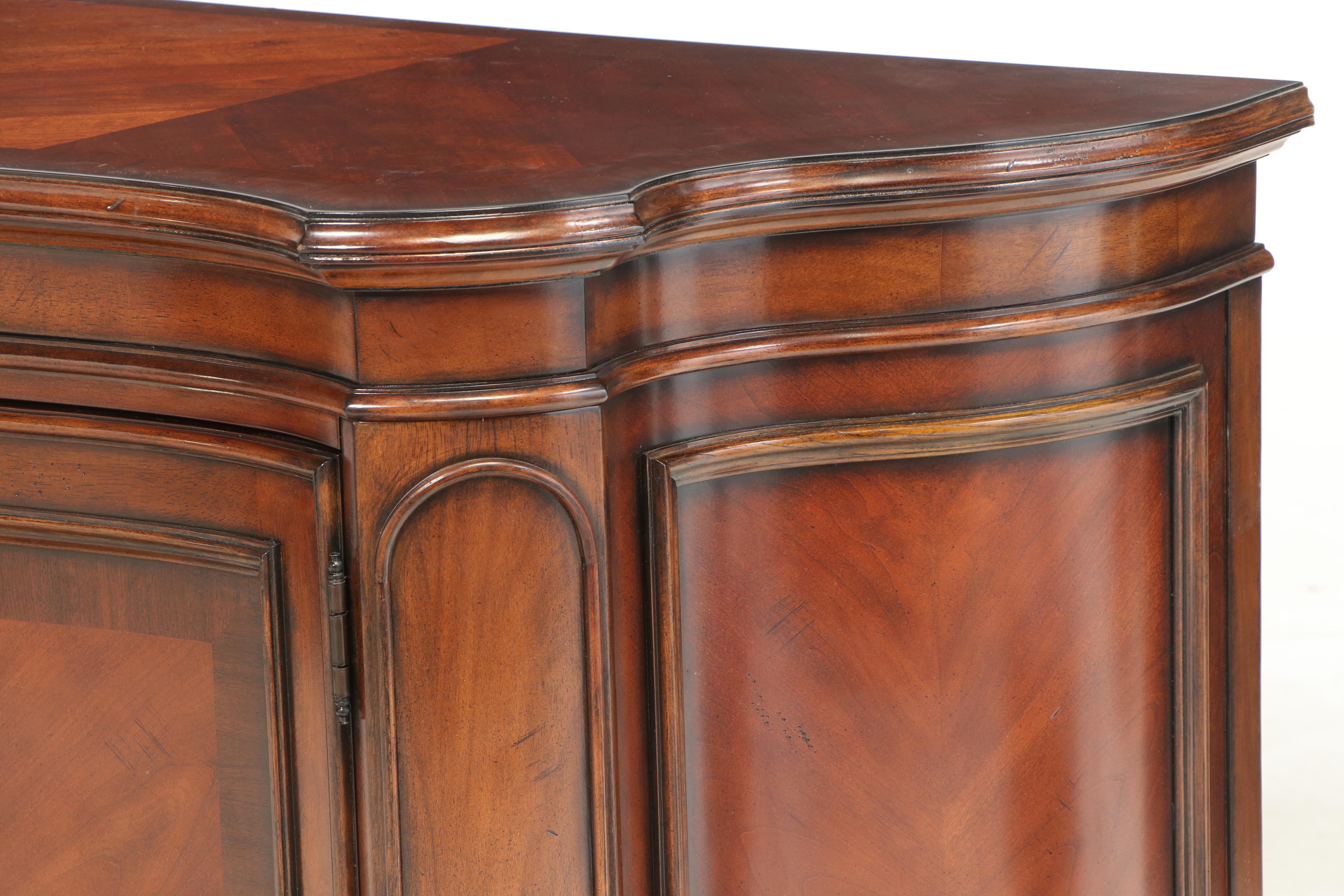 Bernhardt "Tuscan Villa" Mahogany Finish Buffet Cabinet
