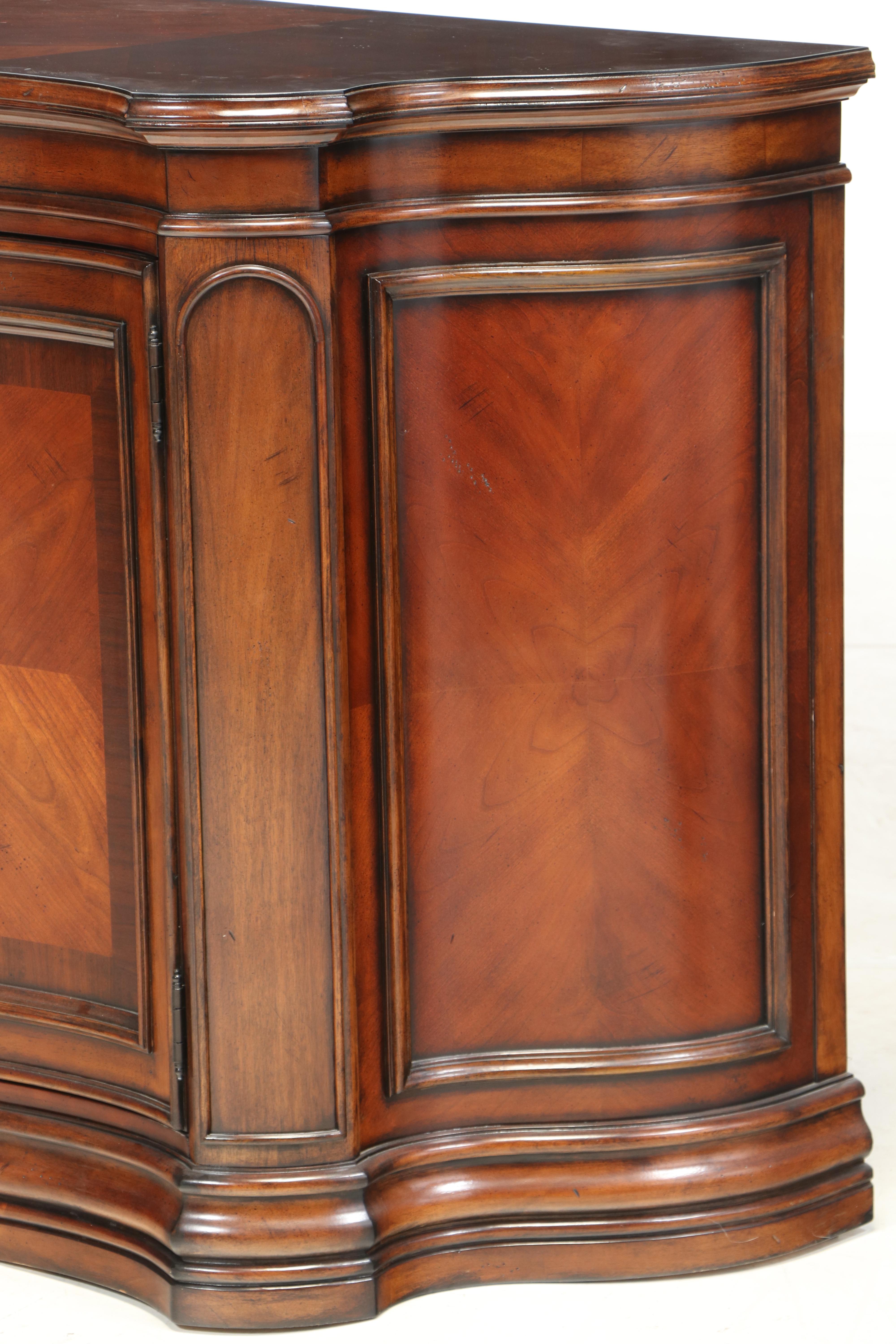 Bernhardt "Tuscan Villa" Mahogany Finish Buffet Cabinet
