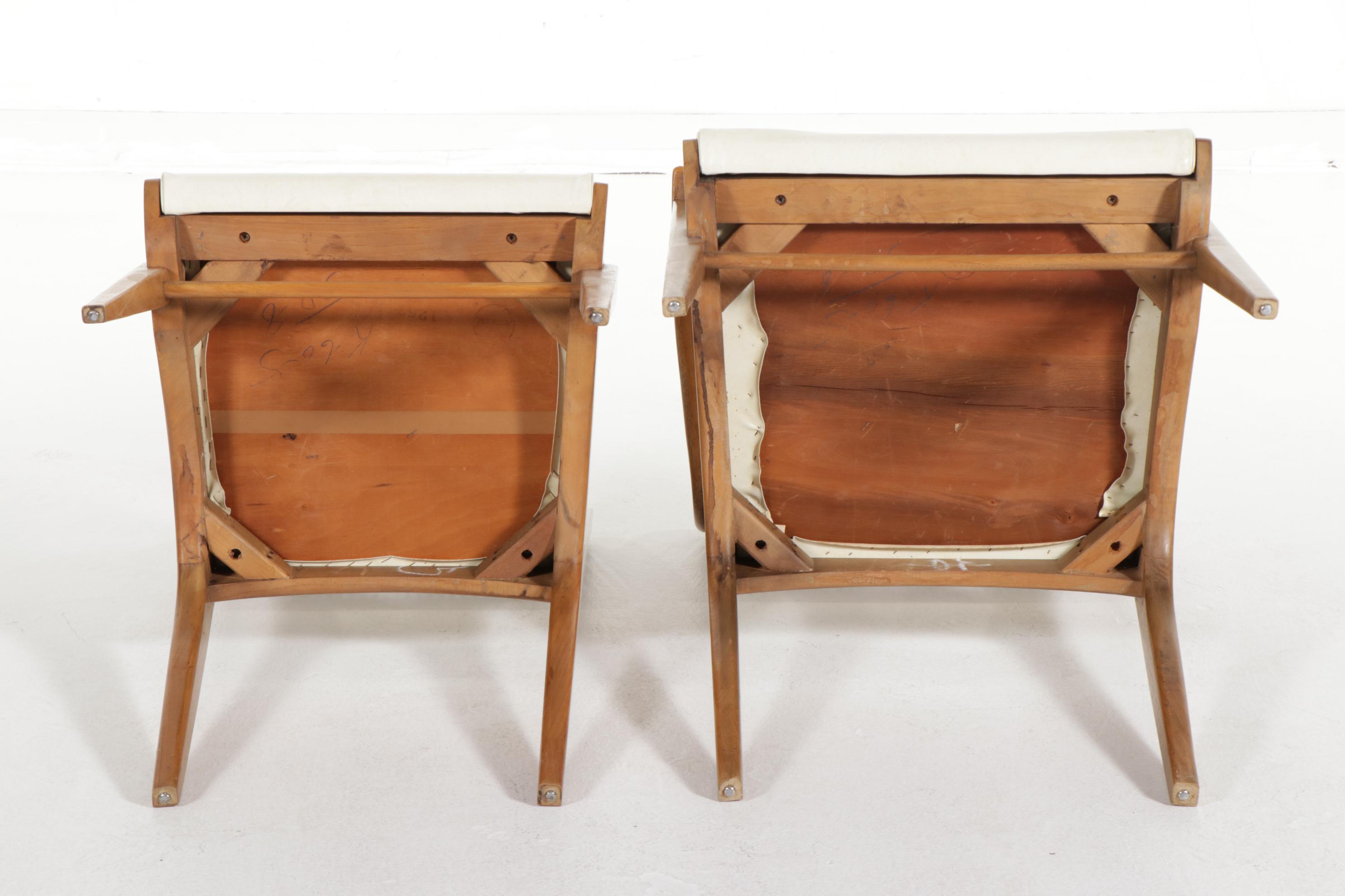 John van Koert for Drexel "Profile" Mid Century Modern Dining Chairs