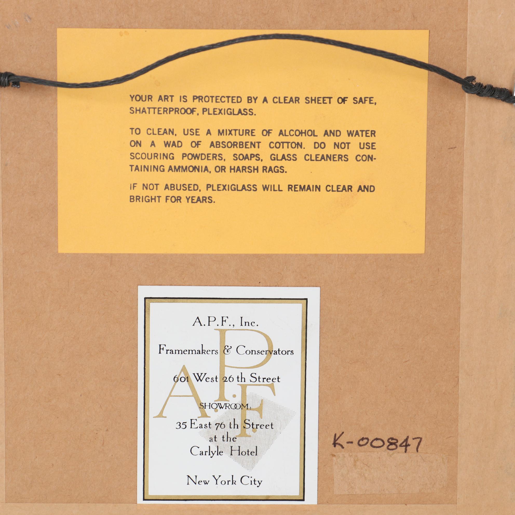 Charles Green Watercolor Painting  "In Lupio's Footsteps," 1867