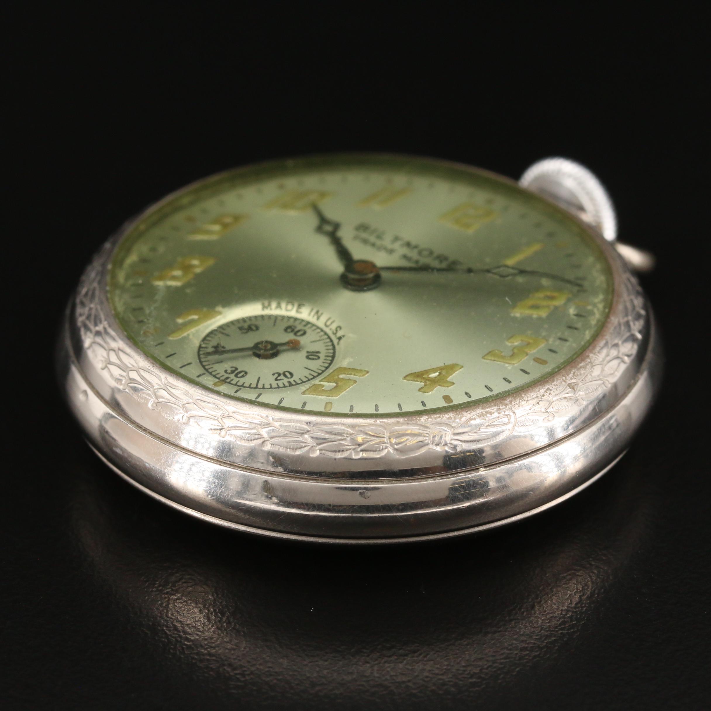 Biltmore by Ingraham Pocket Watch