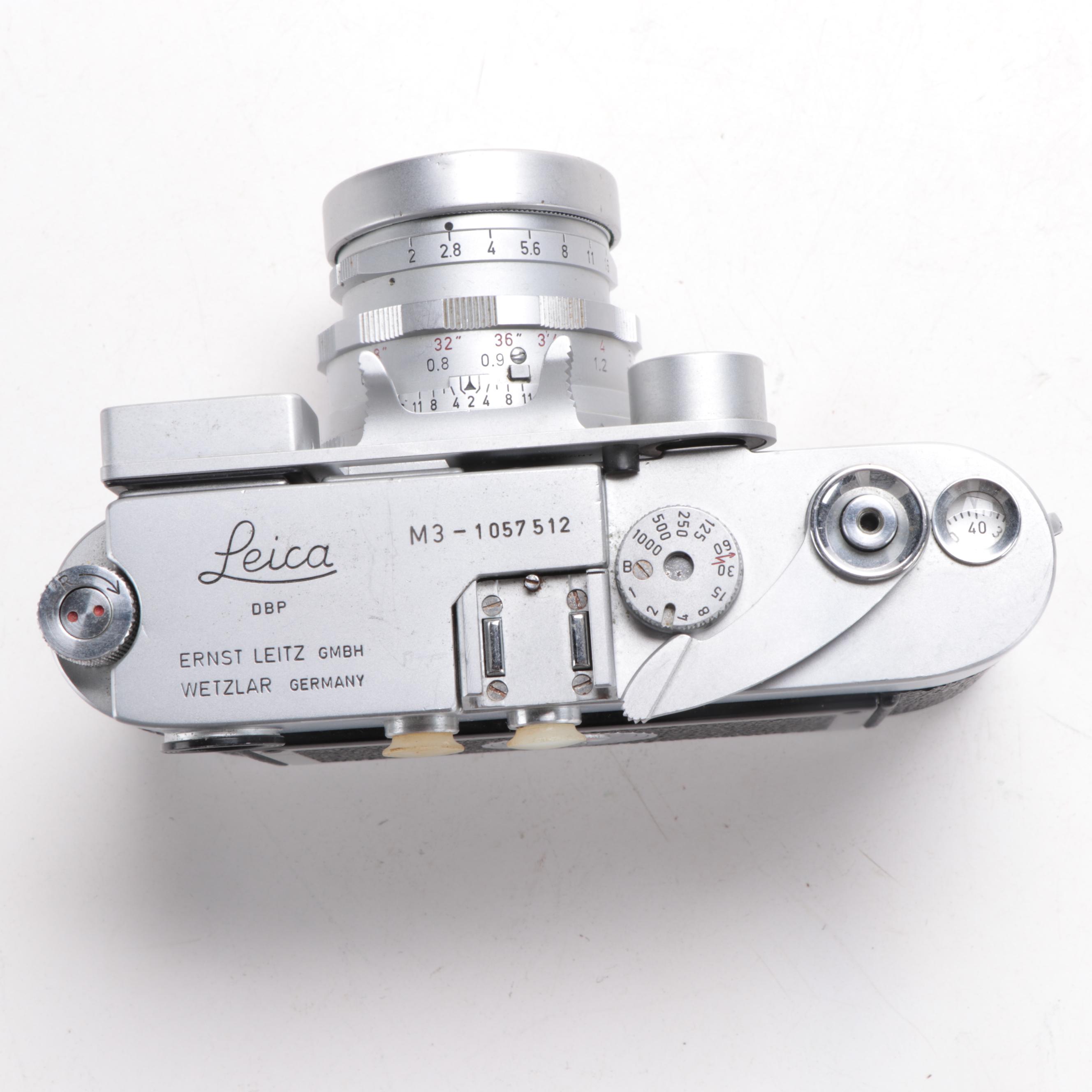 Leica Ernst Leitz M3 Camera, Mid to Late 20th Century