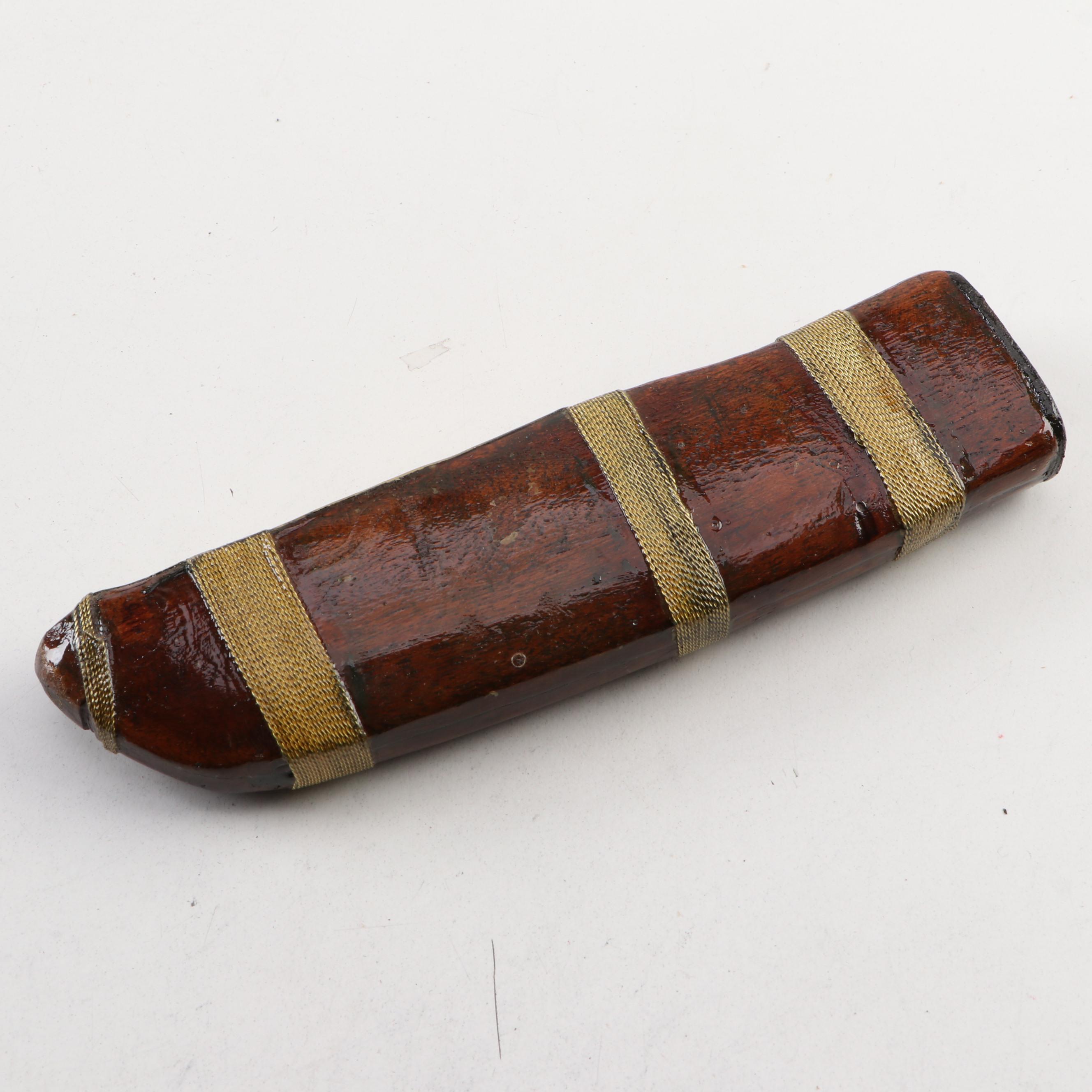 Frank Gibbons "Lighthorse" Leather Belt Scabbard with Four Other Scabbards