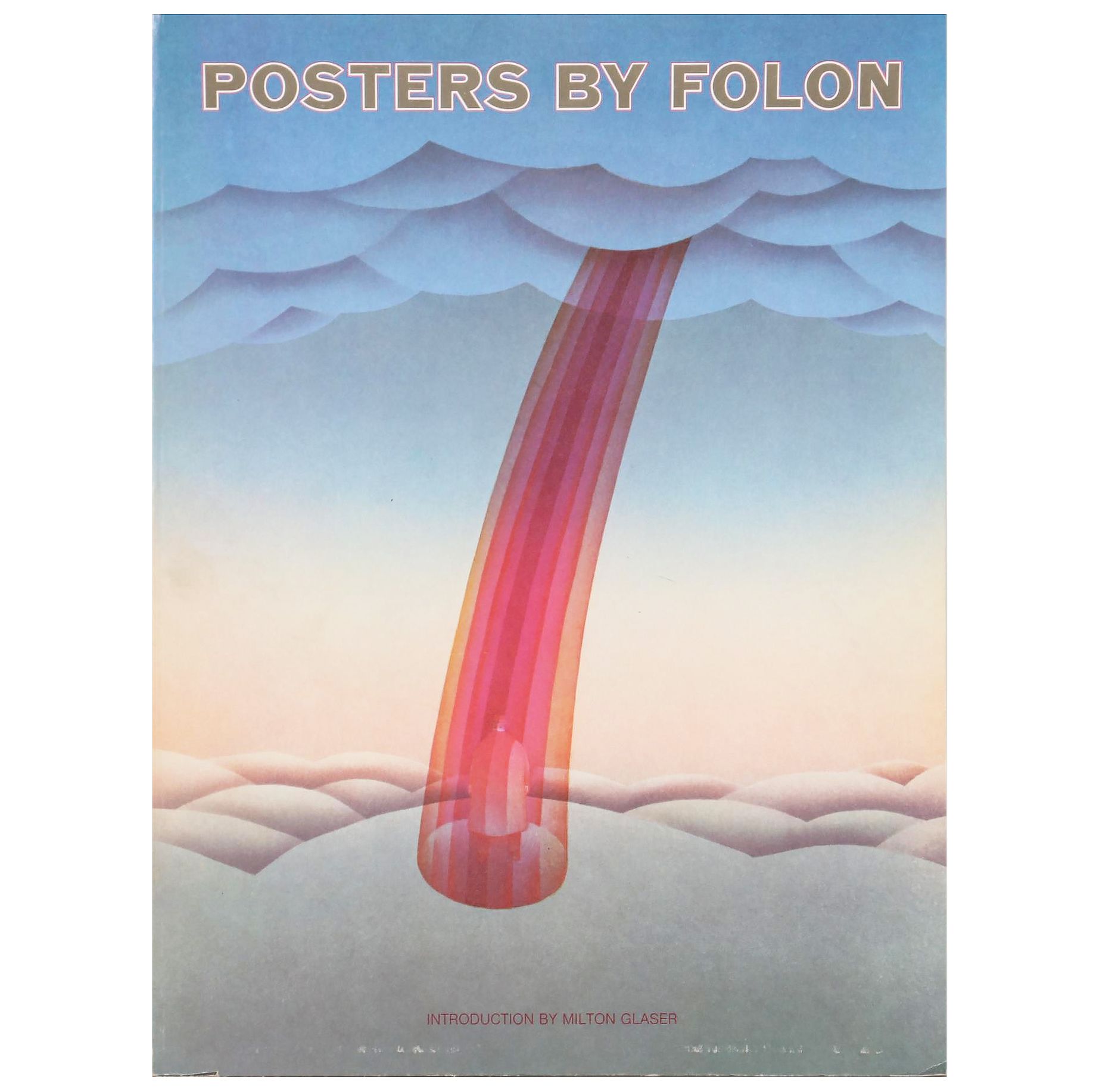 First Edition "Posters by Folon" Art Catalogue by Jean-Michel Folon, 1978