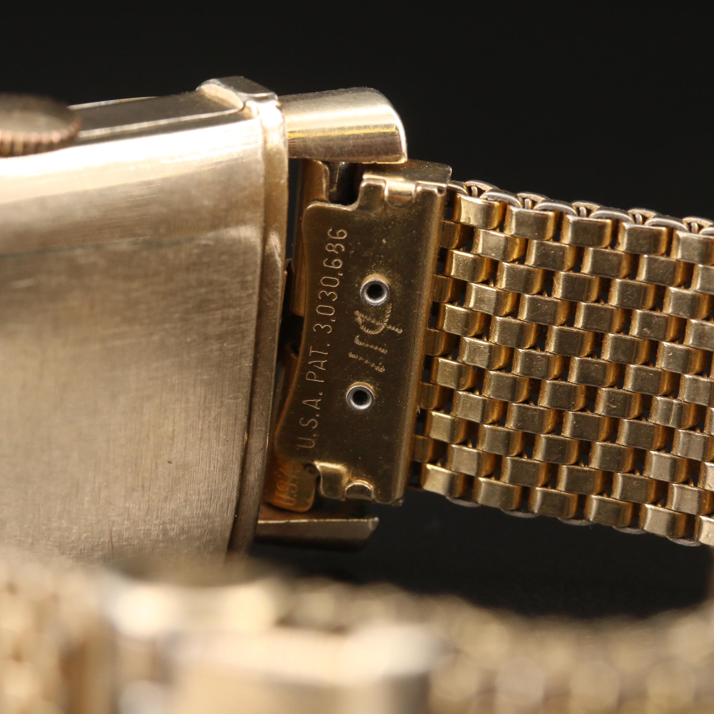 Vintage Girard-Perregaux 10K Gold Filled Stem Wind Watch