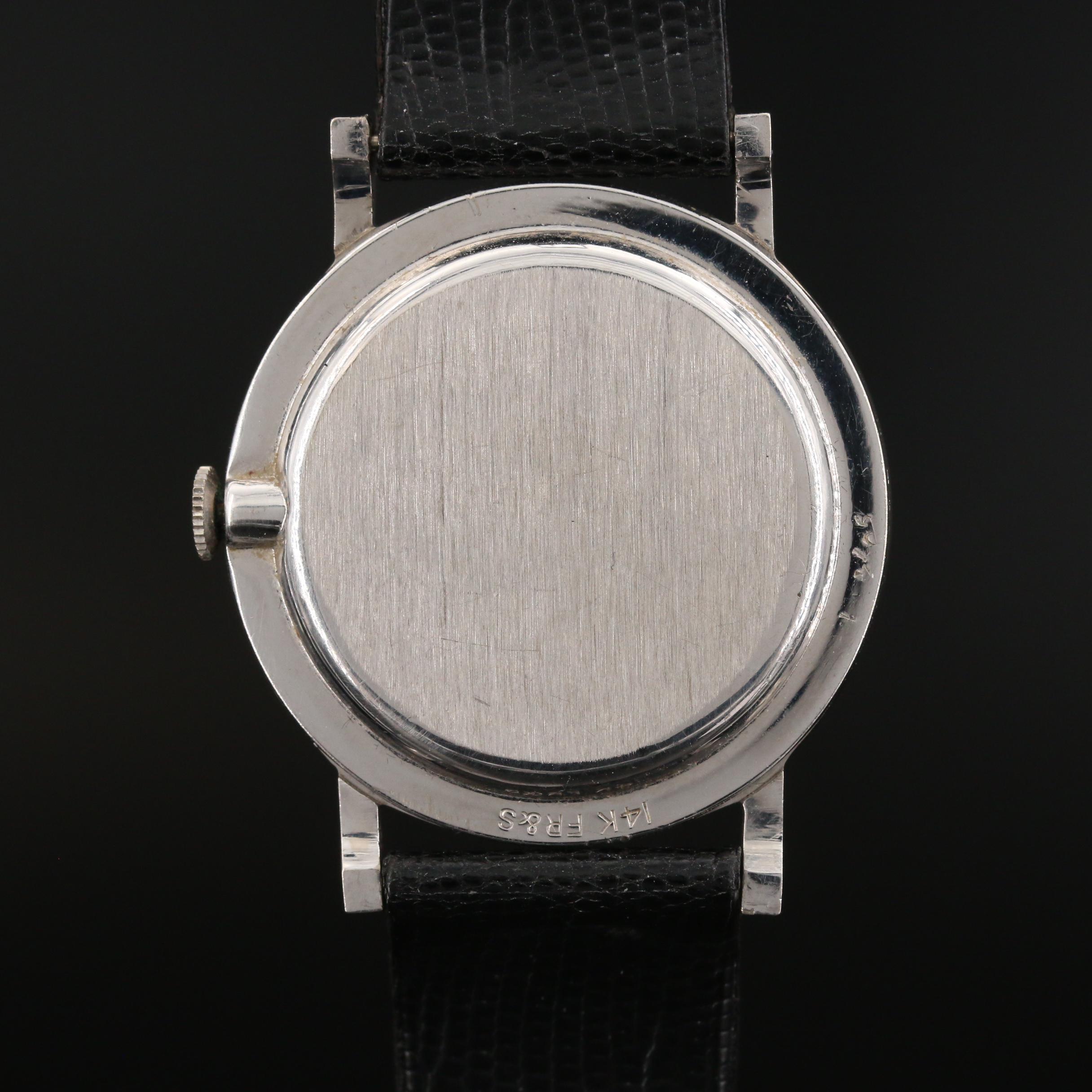 Hamilton 14K and Diamonds Stem Wind Watch