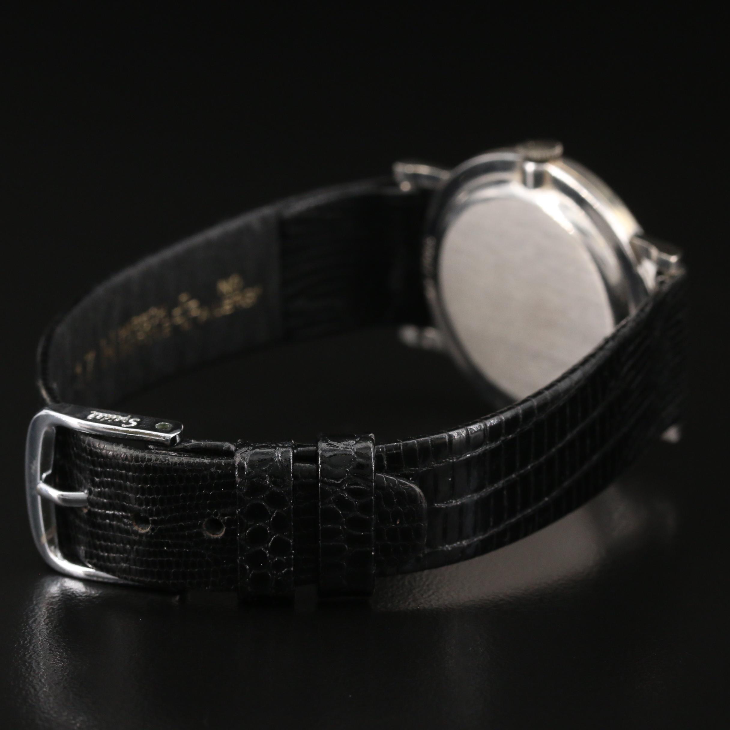 Hamilton 14K and Diamonds Stem Wind Watch