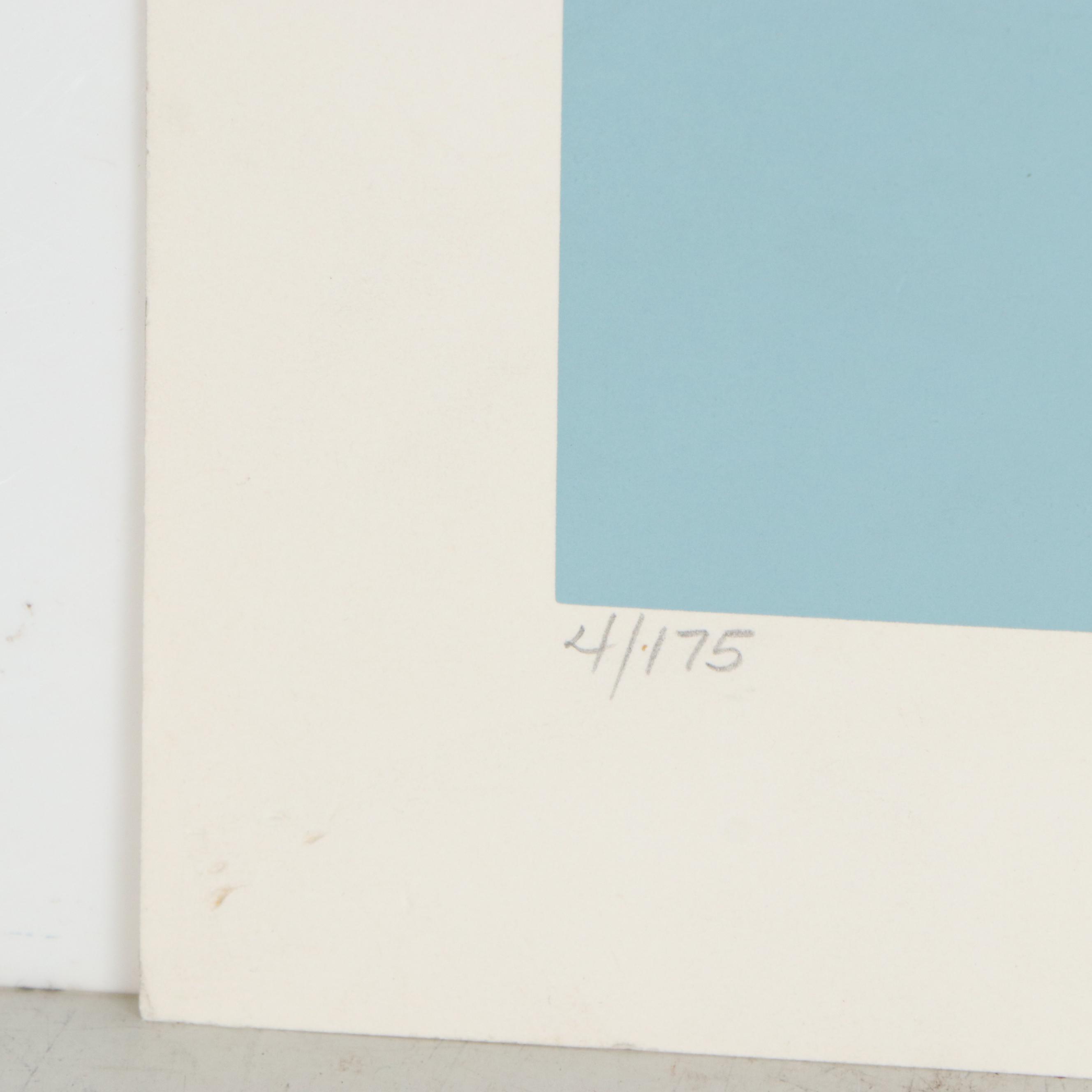 Todd Rowland Serigraph "Daydream's," Late 20th Century