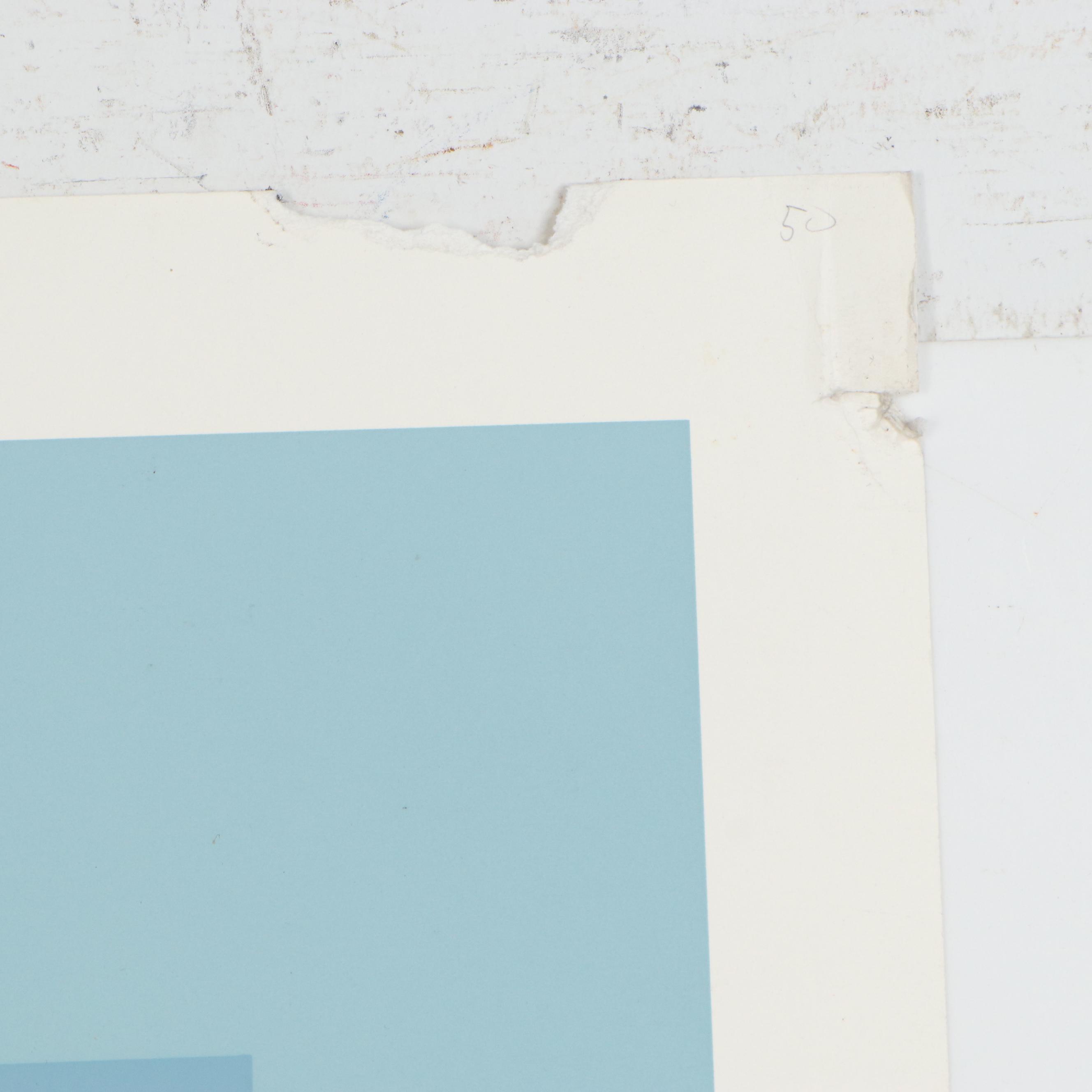 Todd Rowland Serigraph "Daydream's," Late 20th Century