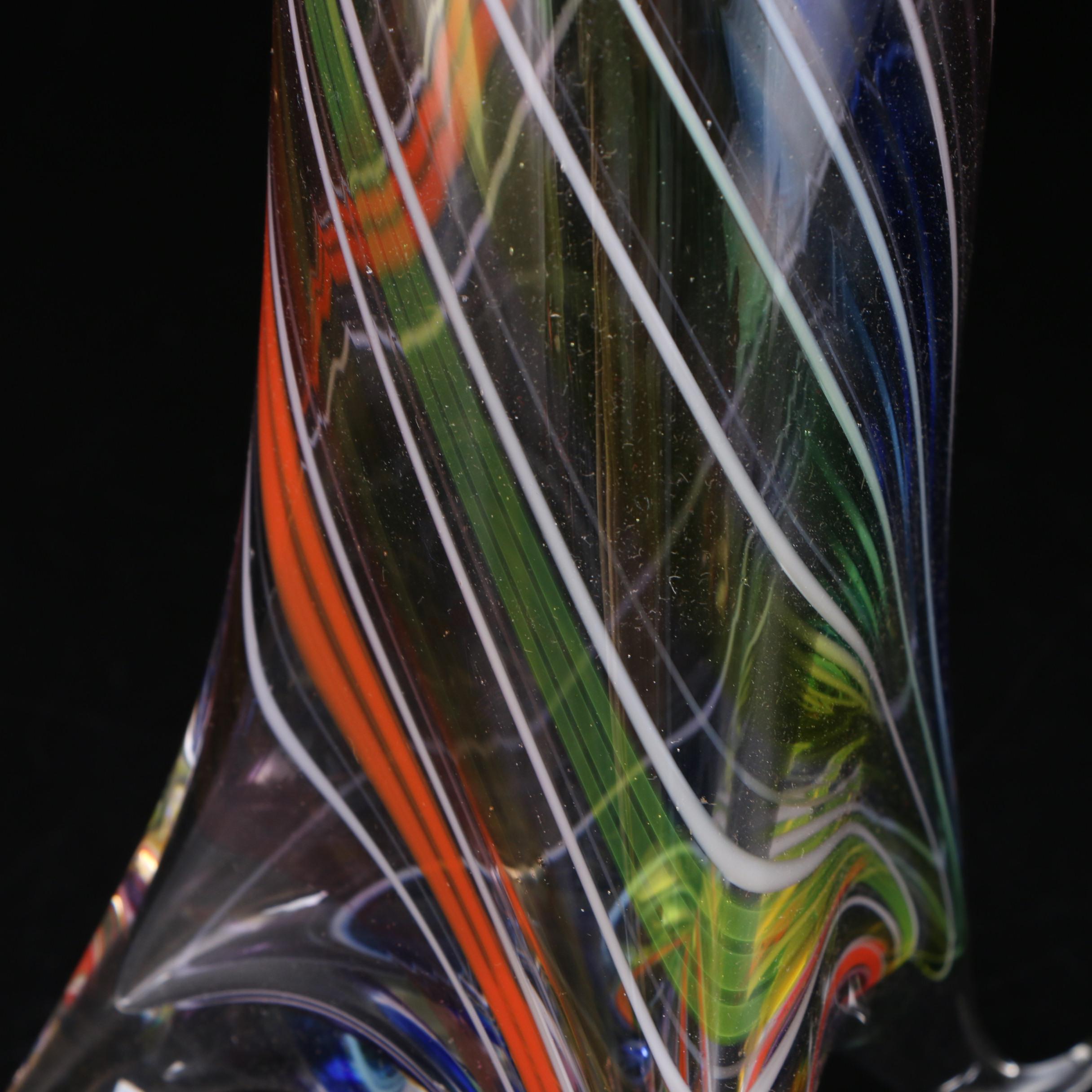Darren Goodman Abstract Hand-Blown Glass Sculpture, 2020