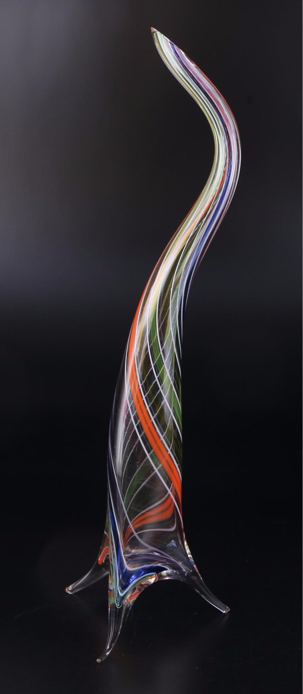 Darren Goodman Abstract Hand-Blown Glass Sculpture, 2020